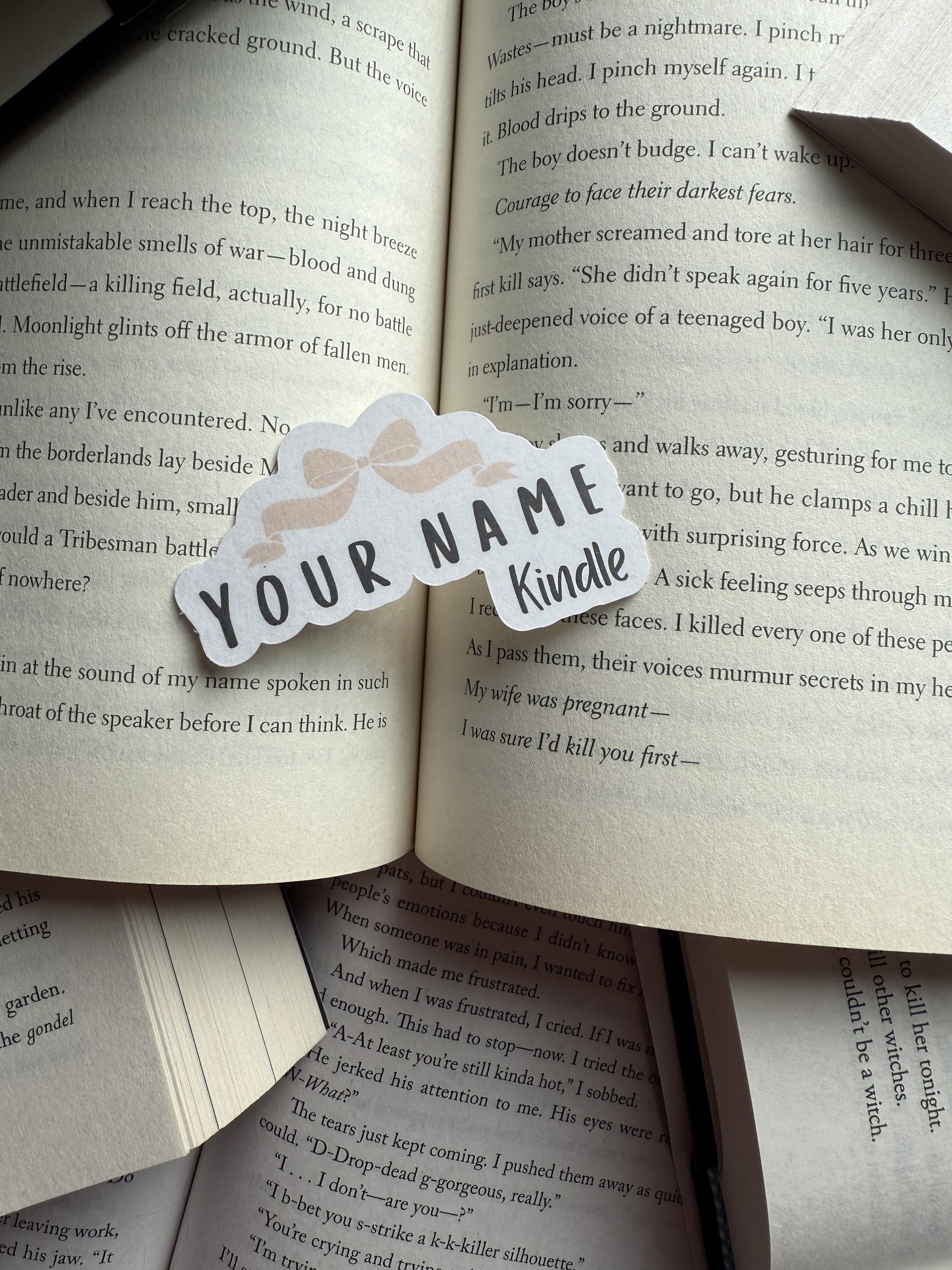 Personalized Name & Device Sticker