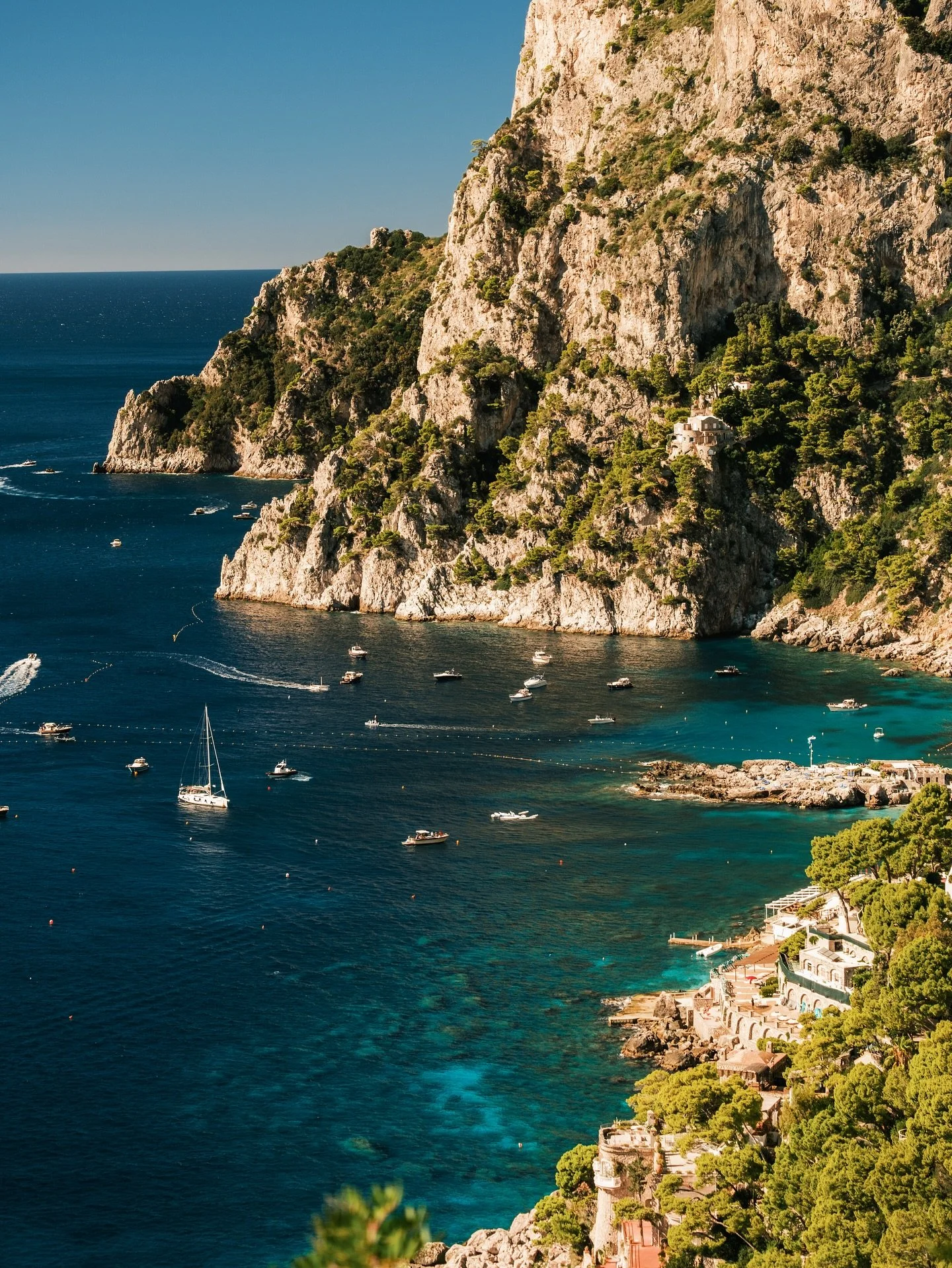 The cliffsides of Capri 🌿✨