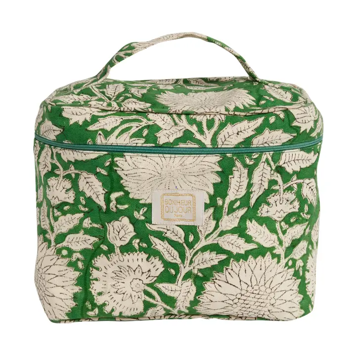 The Maya Green Vanity Bag