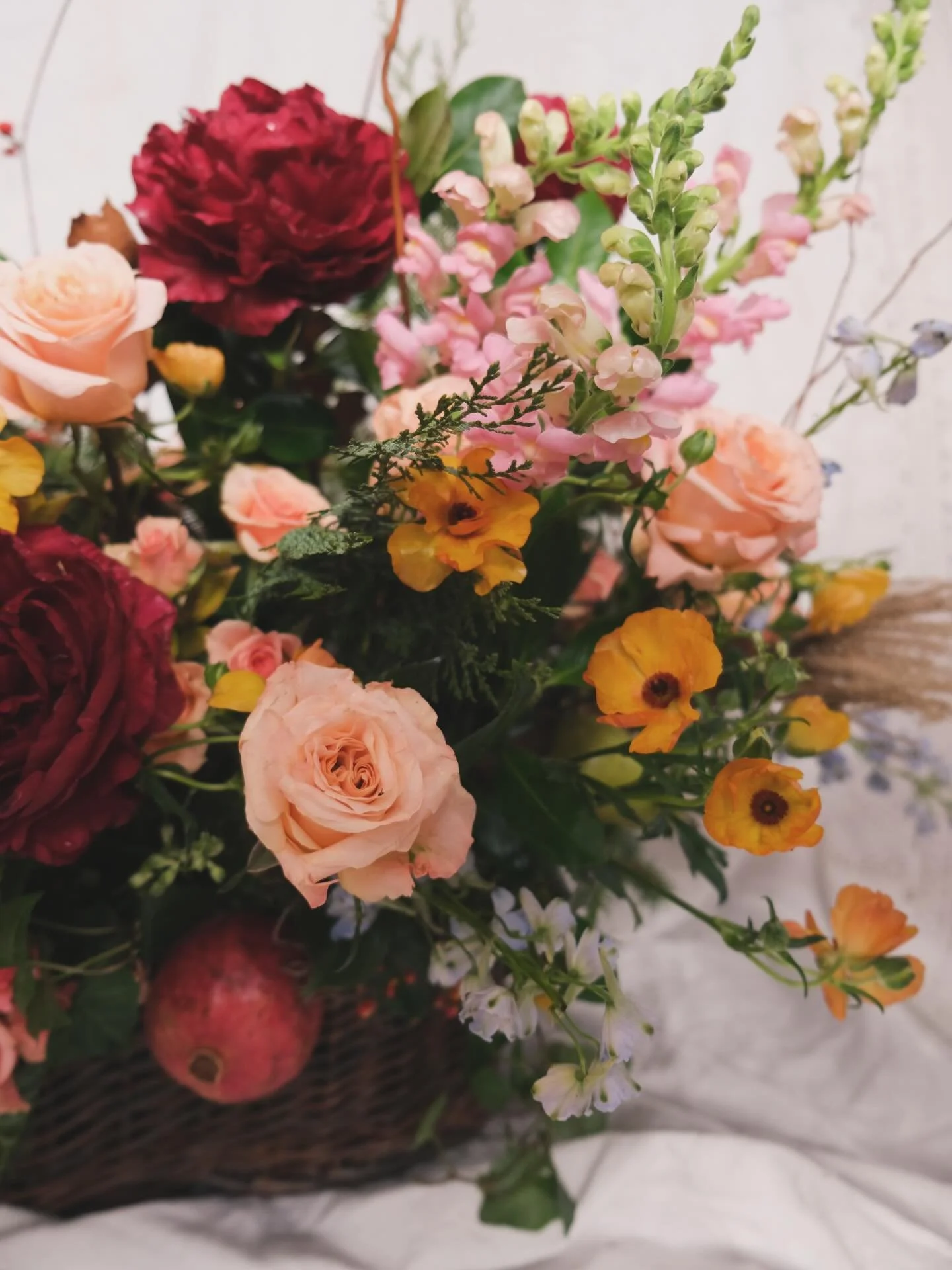 I won&rsquo;t be over this one for a while ❤️🍂🌾 #sympathyflowers #slowflowers #returninghome