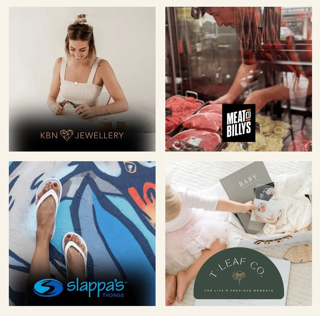 All our clients are our favourite clients ✨ here&rsquo;s just a tiny handful of the amazing small businesses we&rsquo;ve had the pleasure of working with. If you&rsquo;re looking for the best of the best, go to: 

@slappasthongs for arch support thon
