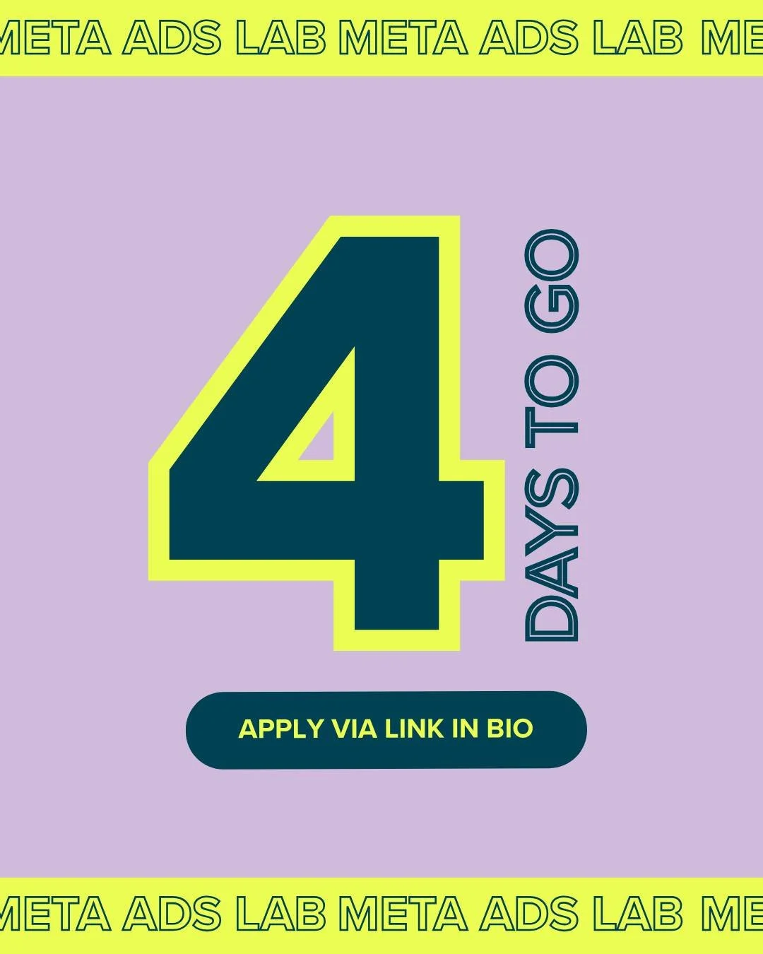 4 days left to join Meta Ads Lab.
 
No outdated tactics.
No cookie-cutter advice.
Just clear strategy and personalised support for your ads.
 
Send me a DM or visit the link in bio to sign up.
Starts 9 February.

#metaadsmanager #metaadstraining #met