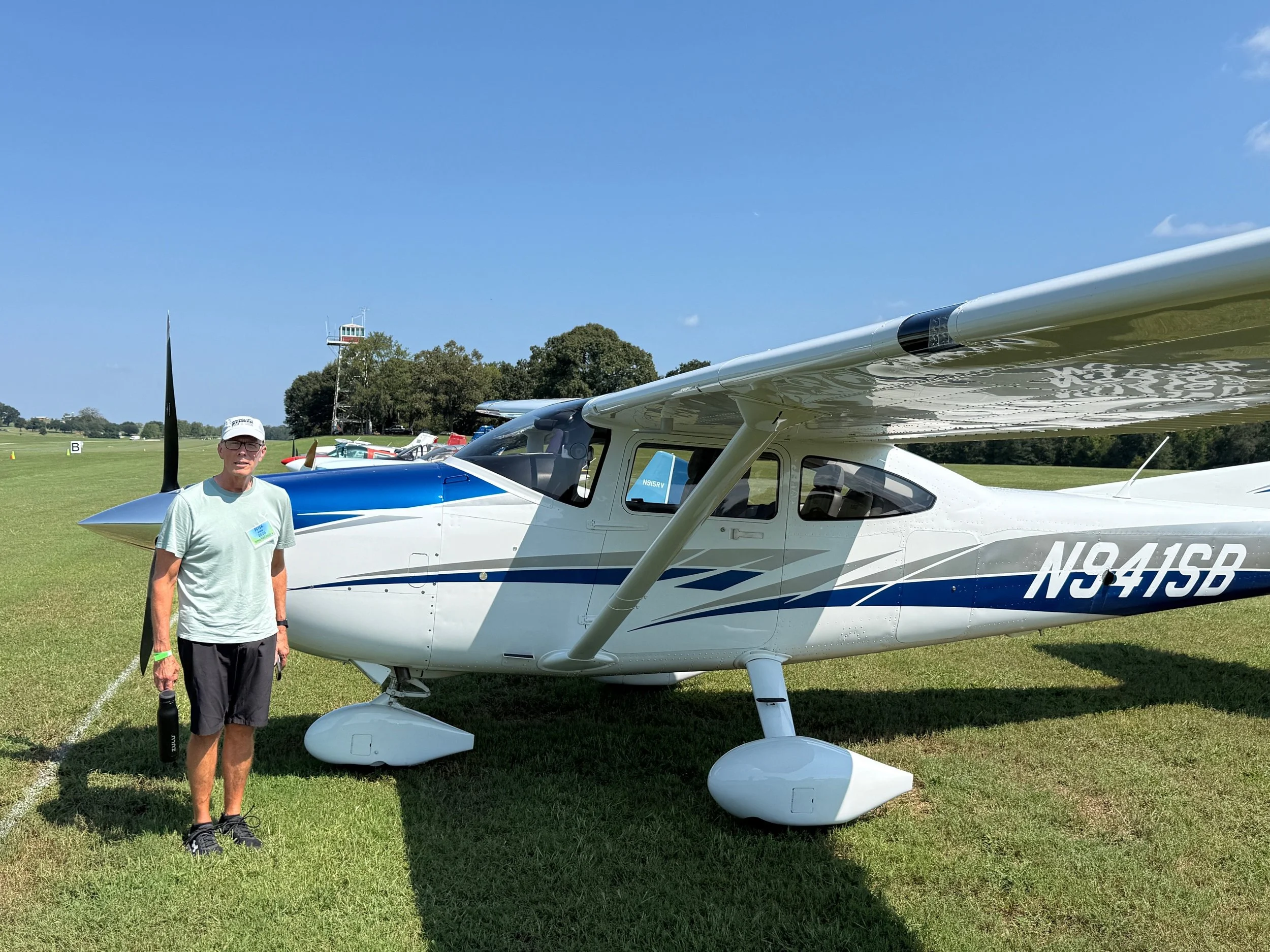 Triple Tree Aerodrome, (SC00) with control tower and 7,000ft grass strip