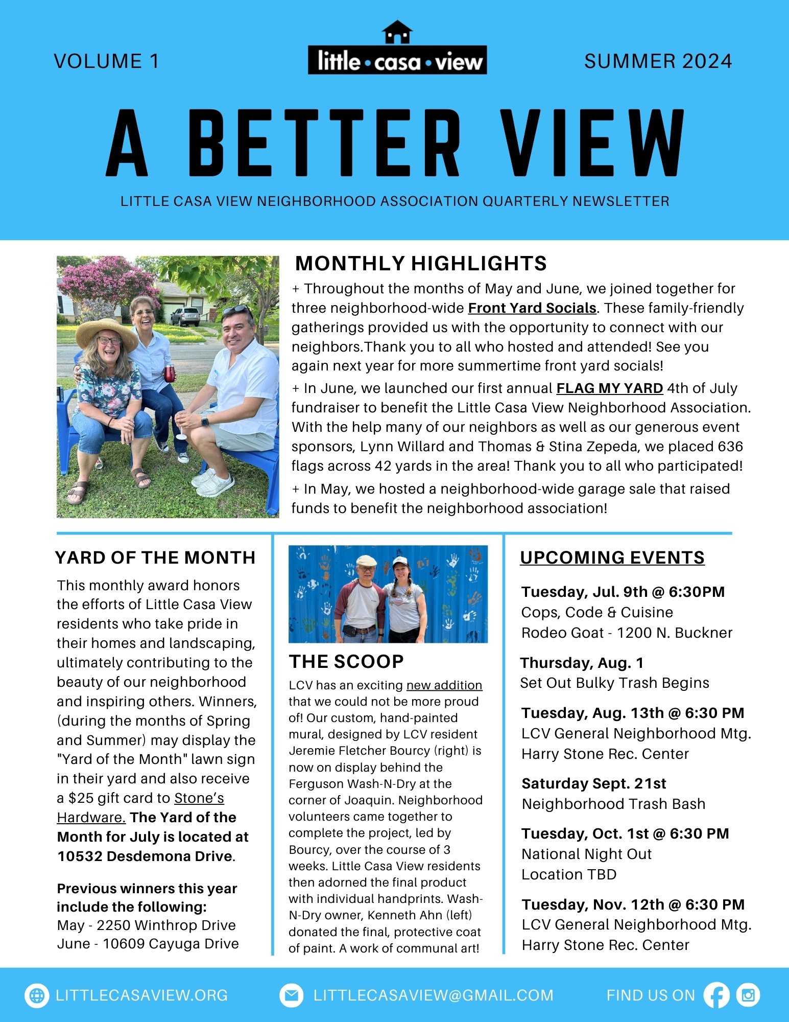Quarterly Newsletter