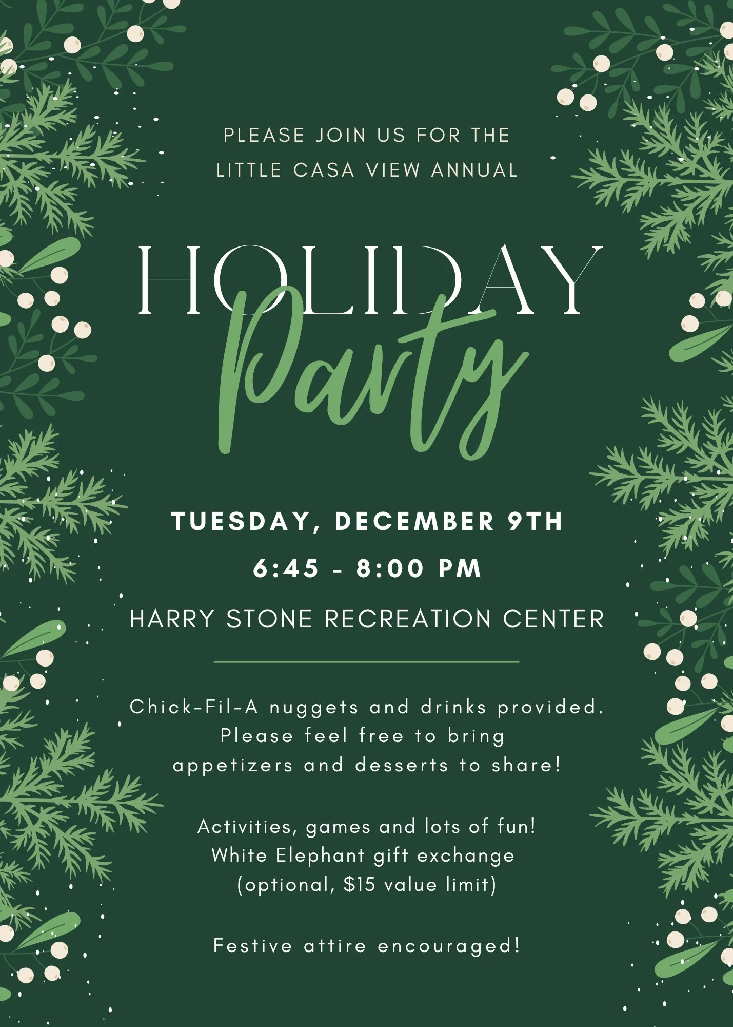 Neighborhood Holiday Party