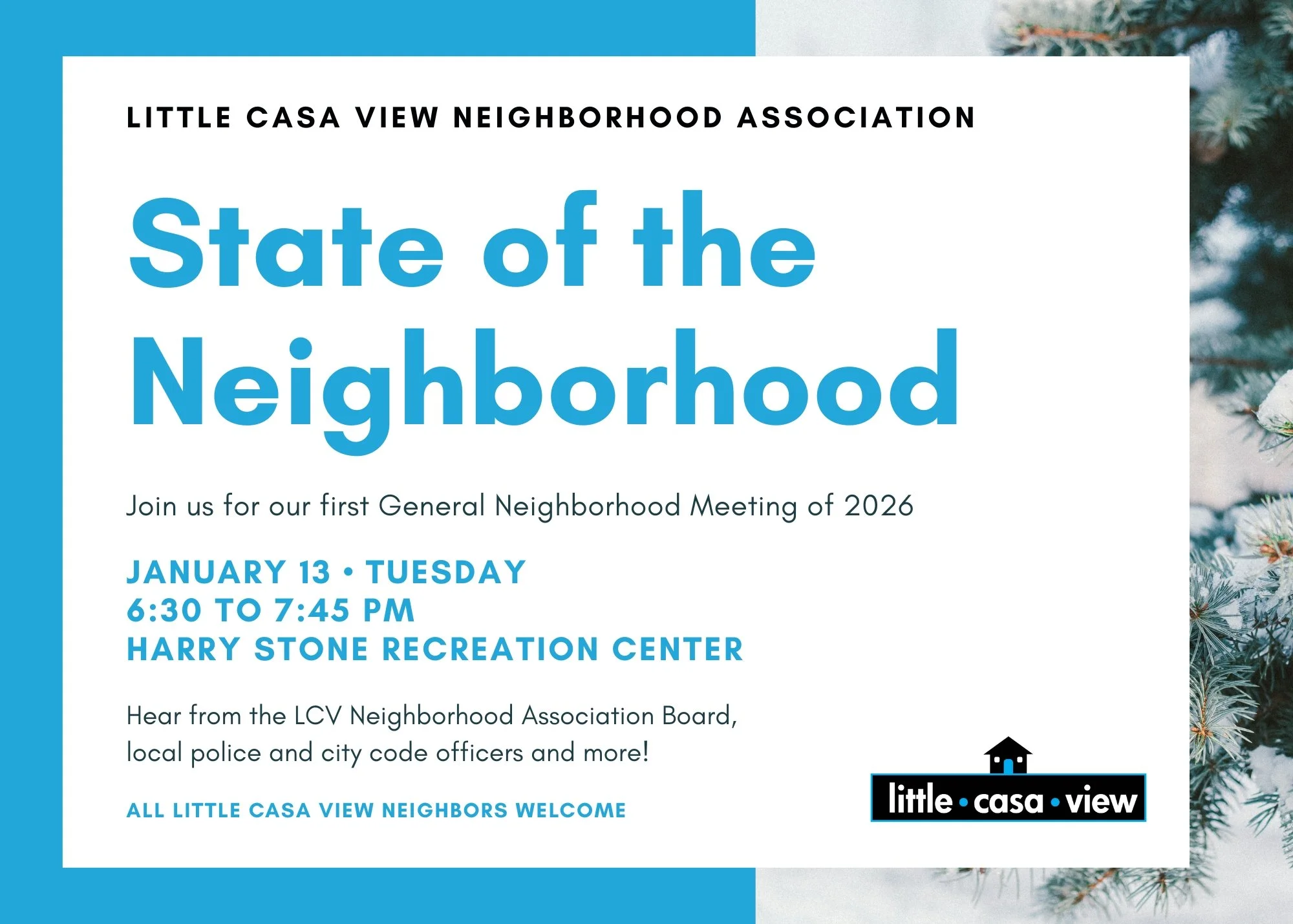 General Neighborhood Meeting