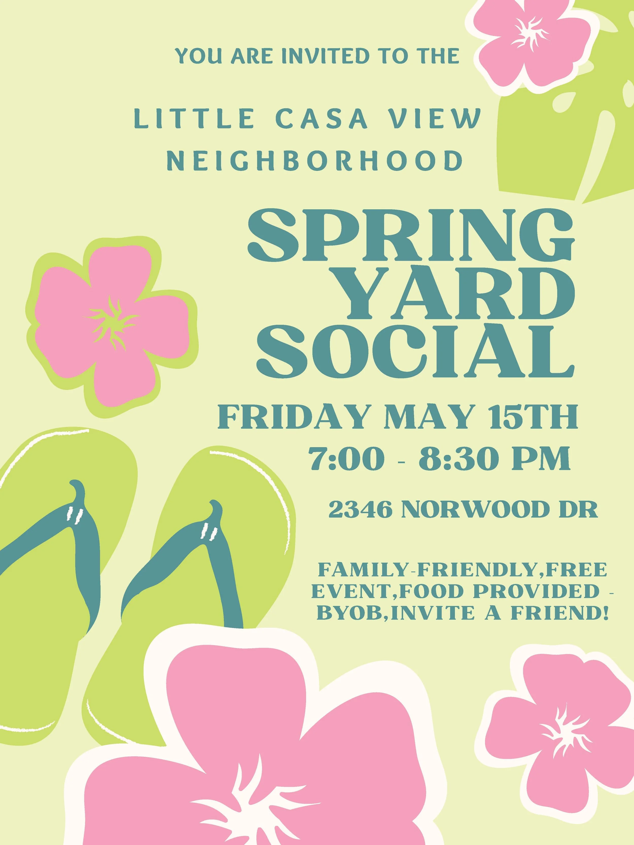 Spring Yard Social