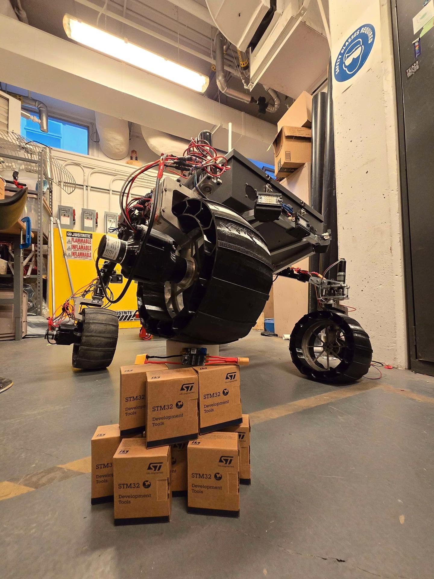 A big thank you to STMicroelectronics @stmicroelectronics.nv for their generous sponsorship of 23 ESCs for our Mars Rover.

STMicroelectronics is a global semiconductor company that excels in the manufacturing of different electronics. Currently, the