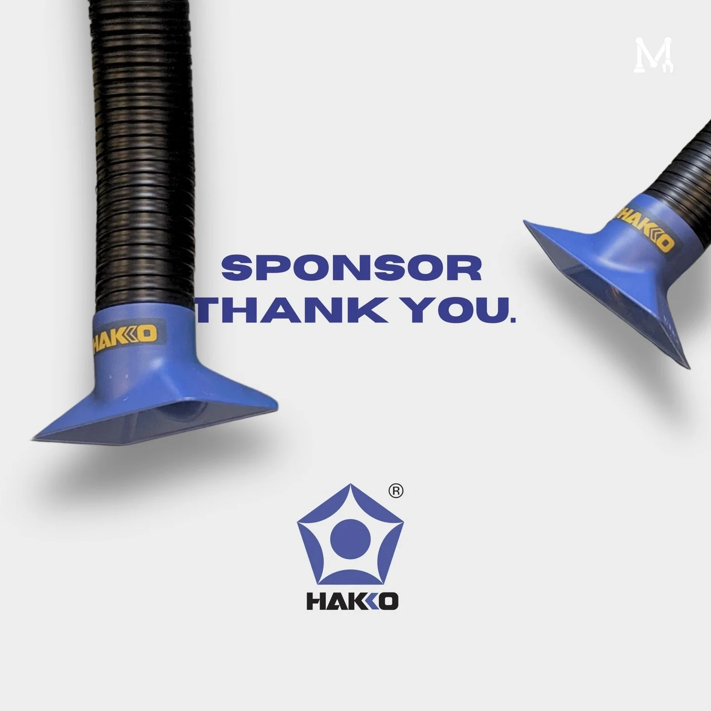 McGill Robotics is grateful for the generous support and recent donation of the FA430-KIT2 Fume Extractor. 

Hakko&rsquo;s contribution has been greatly appreciated by our team, enabling us to continue innovating in a safe and comfortable space. 

Th