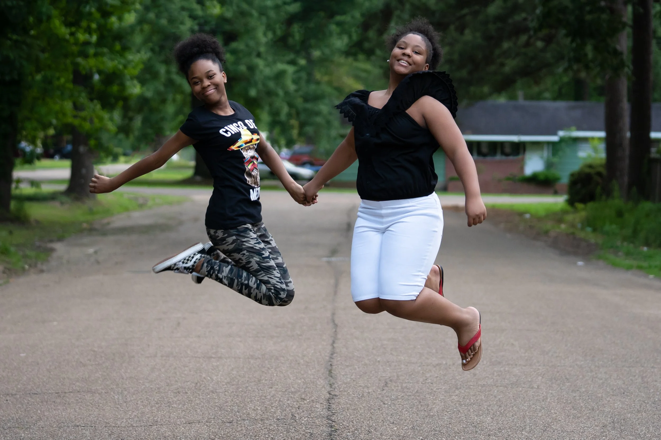 Katrina and Kayla jumping1.jpg