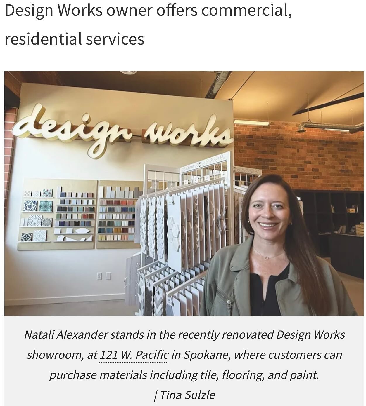 An absolute honor to be featured in the current issue of @spokanejofb -The article details my professional journey and how I came to own @designworksinteriors_ , am really proud of this one ☺️. The publication is available digitally, link in bio + pr