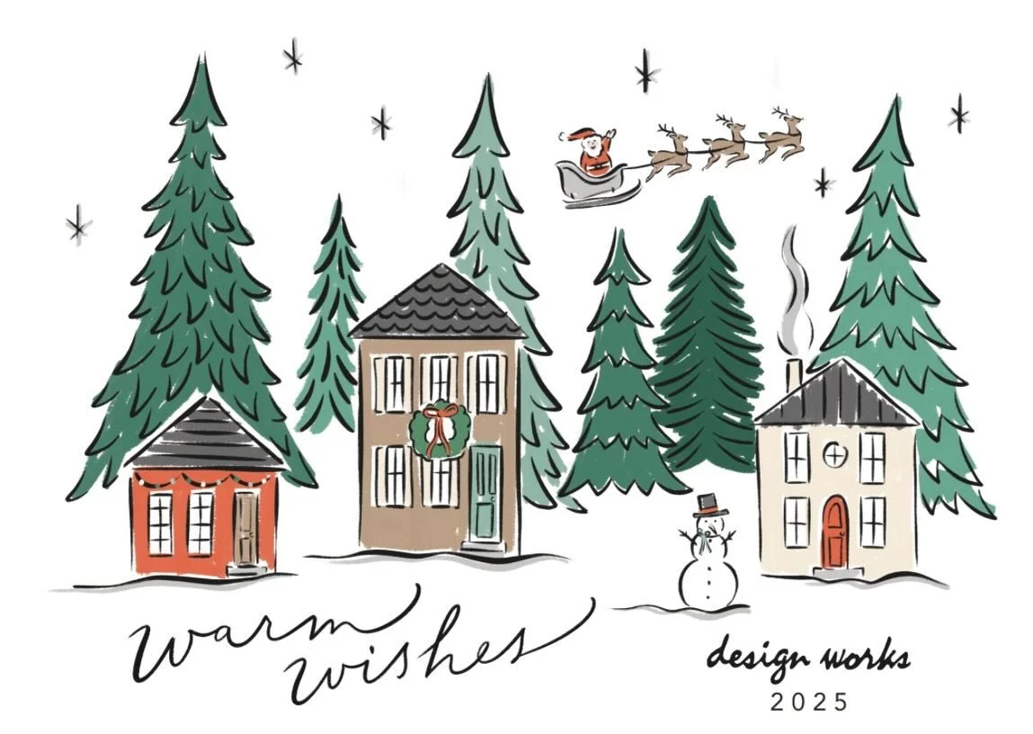 Warm wishes from Design Works. Here's to a peaceful and joyful holiday season, filled with love and reflection. Looking forward to the new year and new possibilities ❤️❤️❤️ #watchthisspace #progress #interior #spokane #tileandflooring