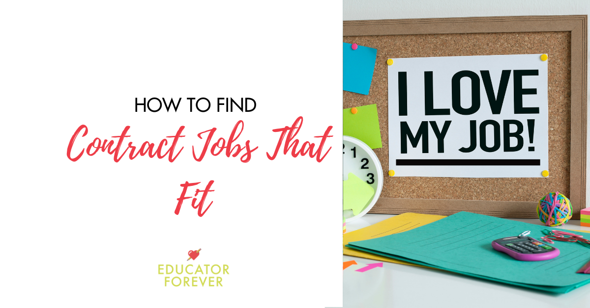 How To Find Education Contract Jobs That Fit