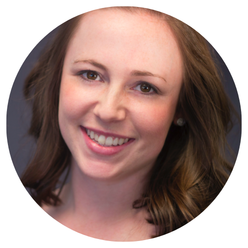 A young woman with shoulder-length brown hair smiling at the camera.