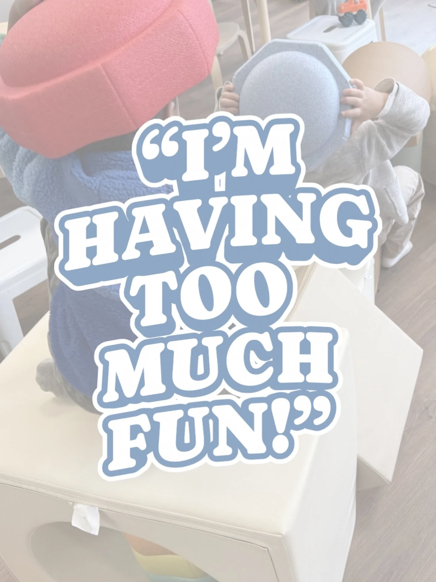 Today we heard some of our favorite words...&rdquo;I&rsquo;m having too much fun!&rdquo; Add a Whimmsi to your day, join us for open play.