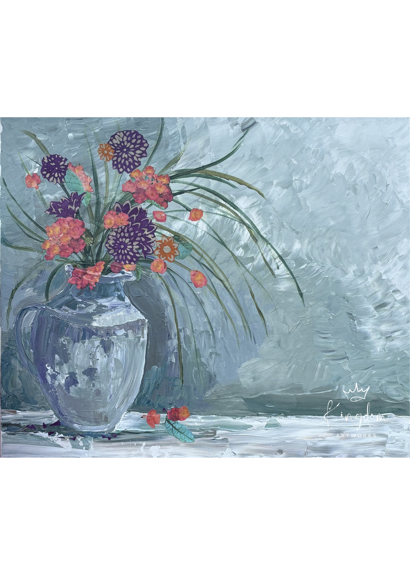 Textured Floral