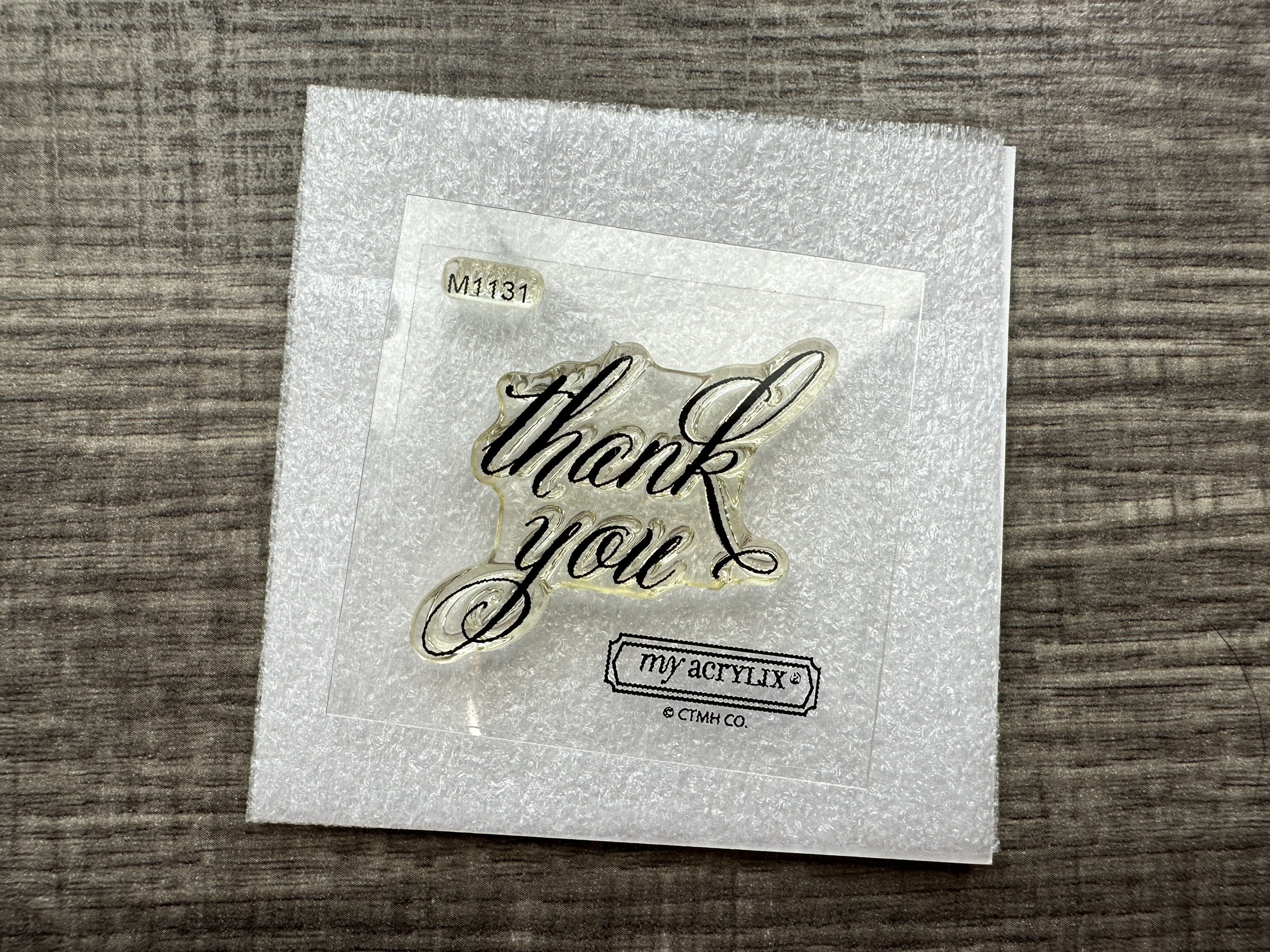 Victorian Gratitude mini stamp (new)