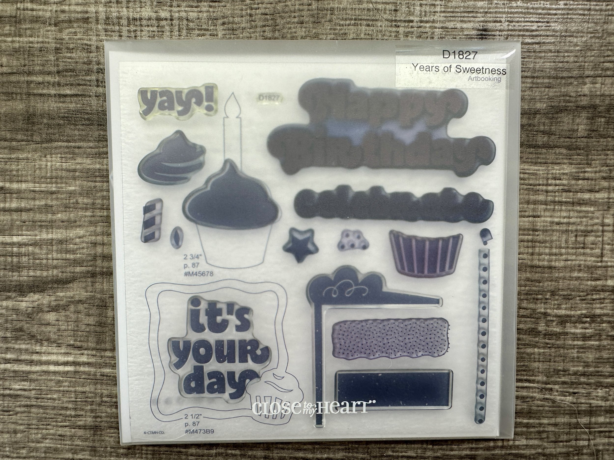Years of Sweetness Stamps (used)