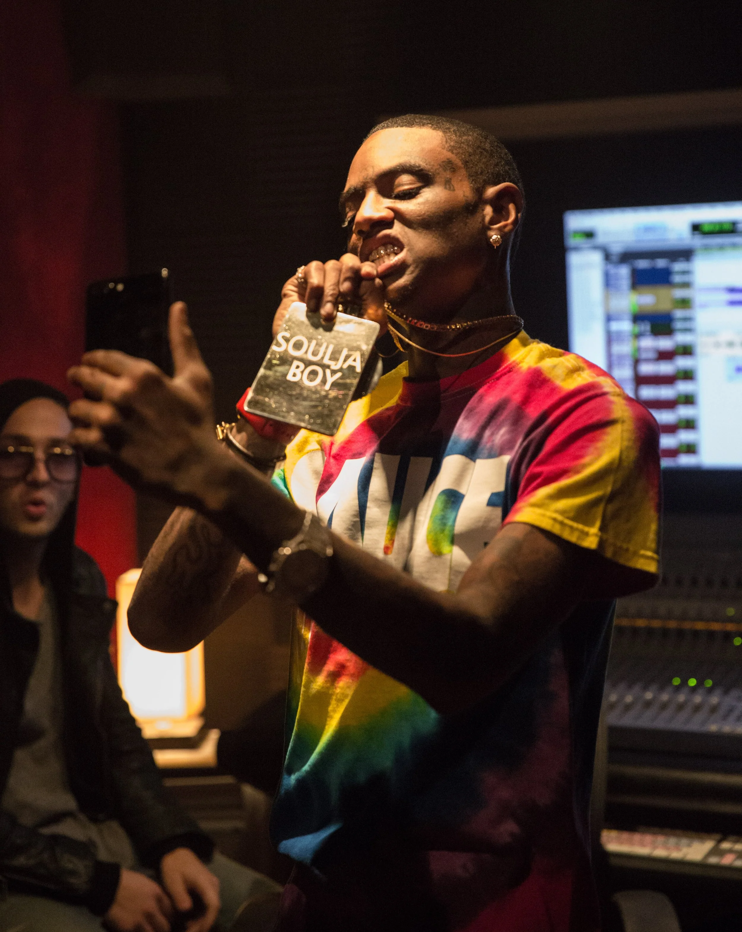 Soulja Boy l Hitway Recording Studios Hollywood California