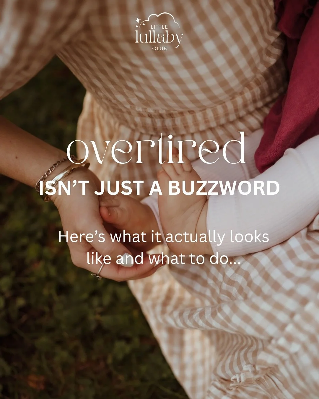 &ldquo;They&rsquo;re clearly not tired, look at them go.&rdquo; 😵&zwj;💫

Except&hellip;they most likely are.

They&rsquo;re just overtired.

Here&rsquo;s the thing: an overtired baby doesn&rsquo;t look drowsy and peaceful. 

They look wired. Cranky