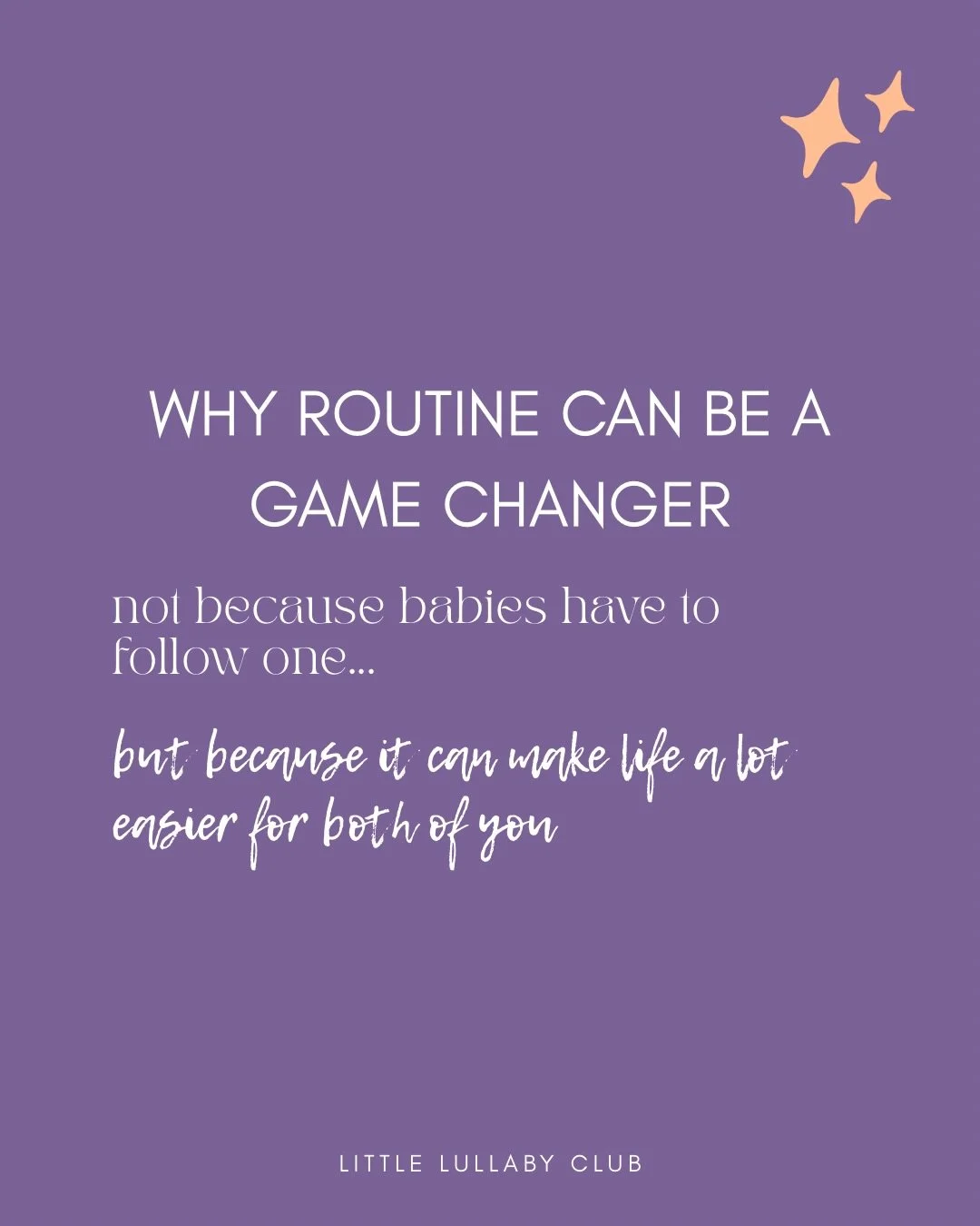 Routine isn&rsquo;t about being strict or rigid&hellip;it&rsquo;s simply about creating a predictable rhythm to the day!

For many families (myself included), routine can make life feel so much more manageable.

When your baby&rsquo;s day follows a r