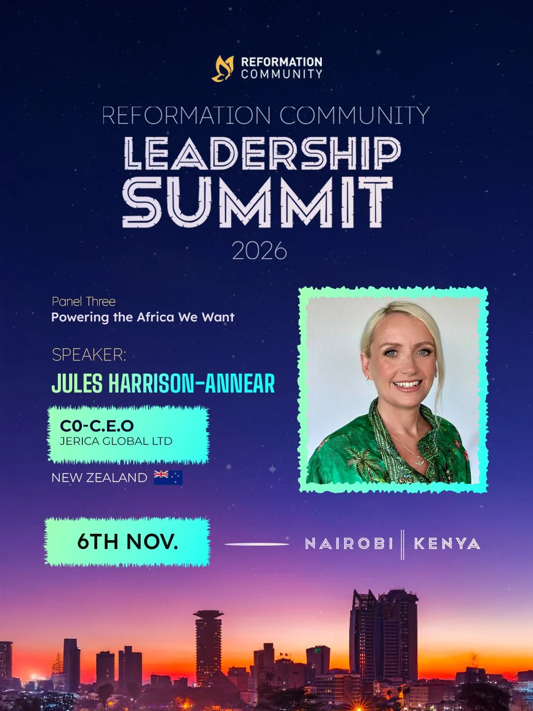 Building the Africa We Want: Why I Said Yes to Nairobi in November 2026