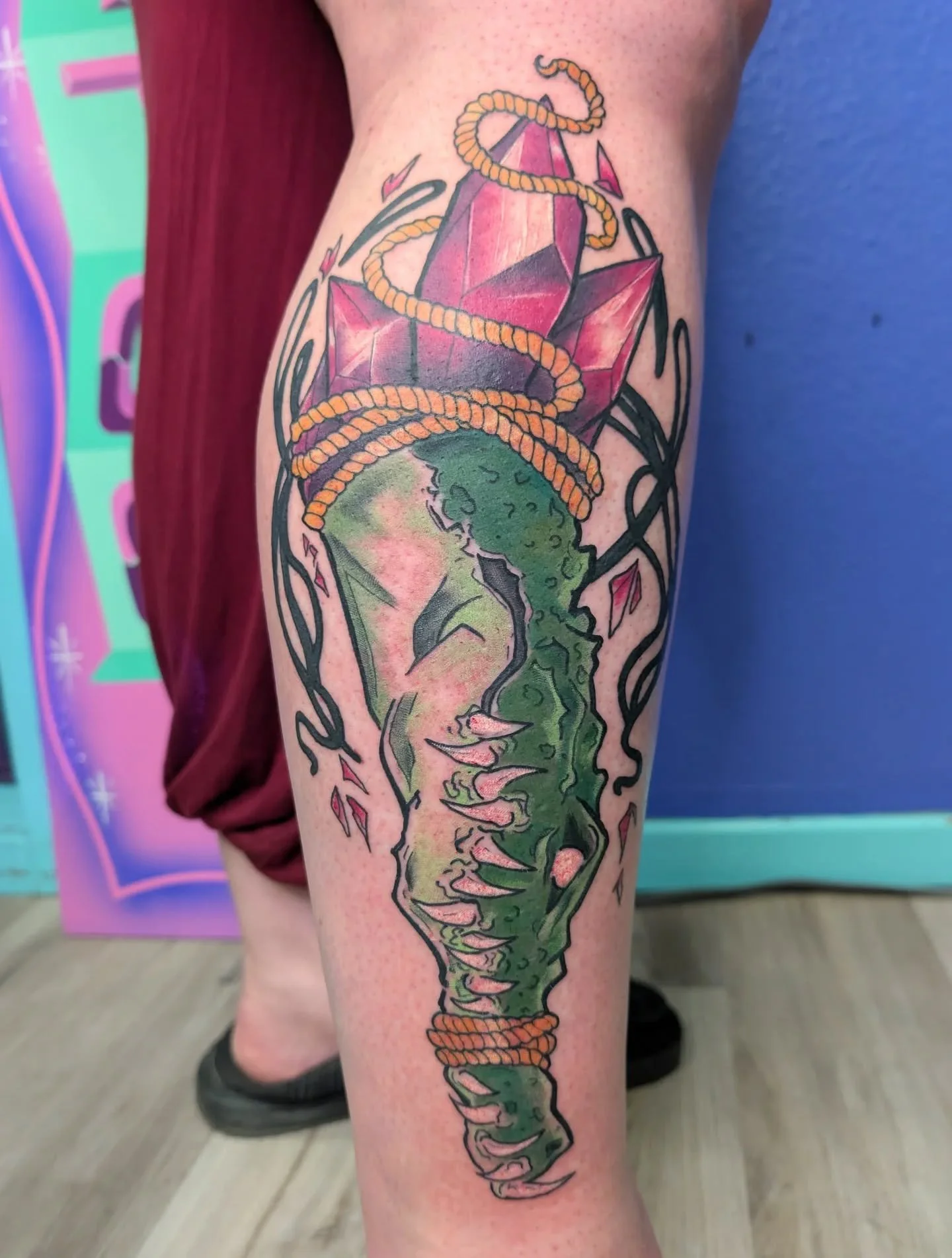 Croc! 

I can't believe I didn't post this! This was originally flash I drew up while playing a druid and wild shaping into a crocodile. A fellow DnD player picked this one out (whether they realized it or not it was still awesome!) 

They sat like a