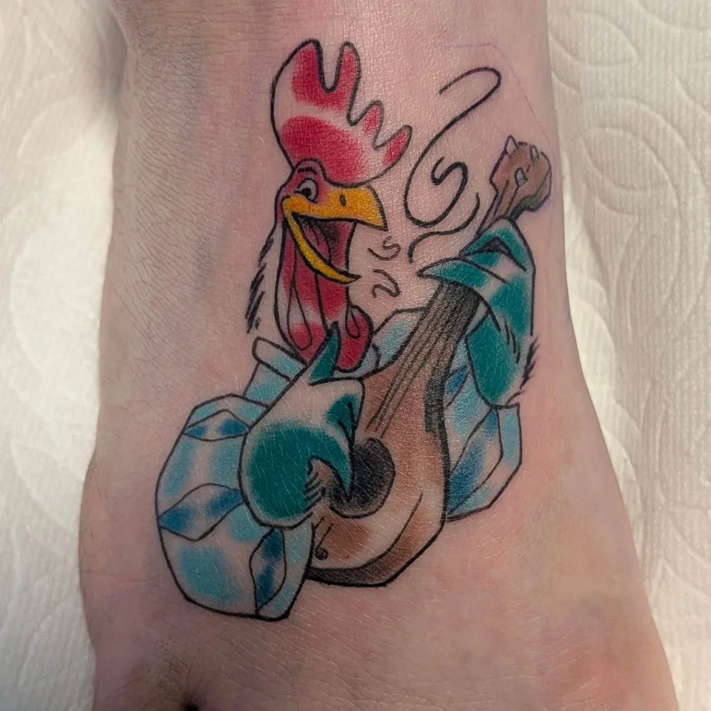 Alan-a-Dale

Not Rockadoodle doo dude. 

Get cultured on ya prominent cartoon cocks, y'all.