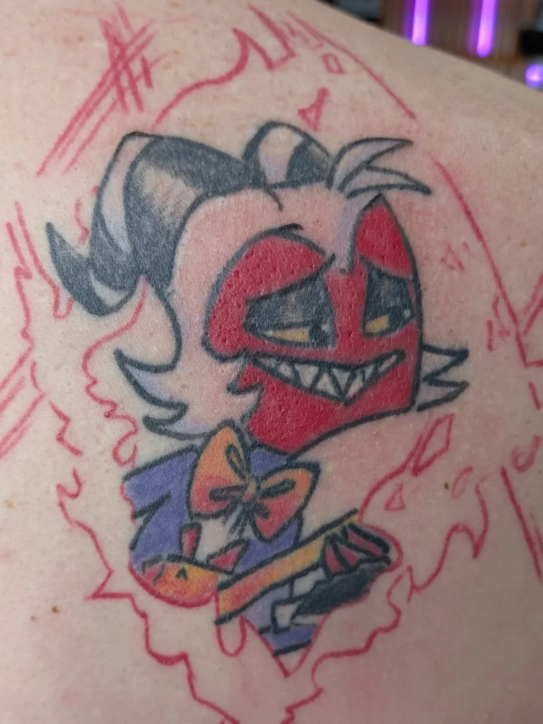 Smol retouch mostly healed Moxxie! 

Helluva Boss