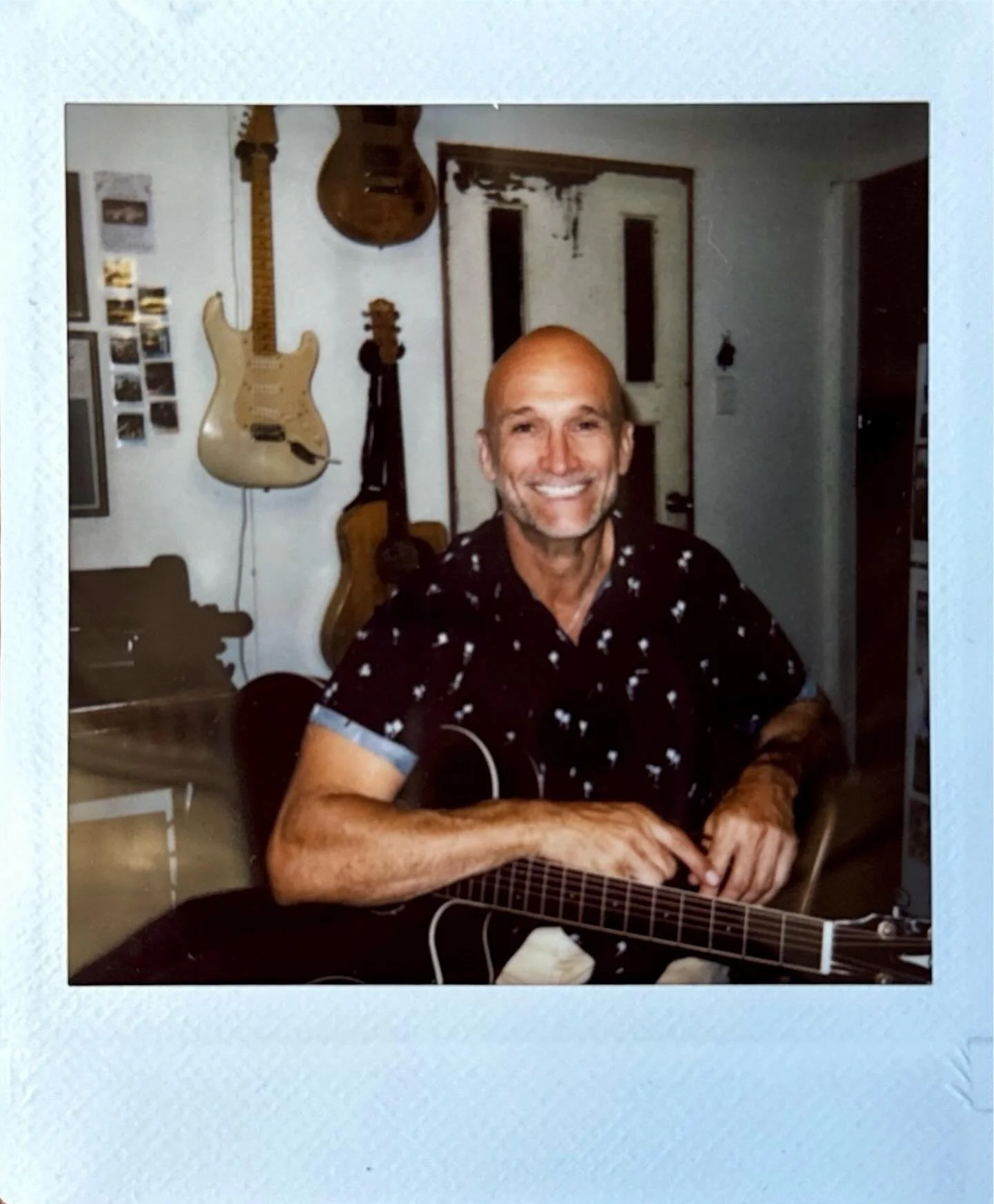Pat&rsquo;s been practicing strumming the guitar.
He brings a lot of enthusiasm into lessons, and you can see his face light up when something clicks, those moments are the best part of teaching.

He&rsquo;s been working on a classic &ldquo;Time of Y