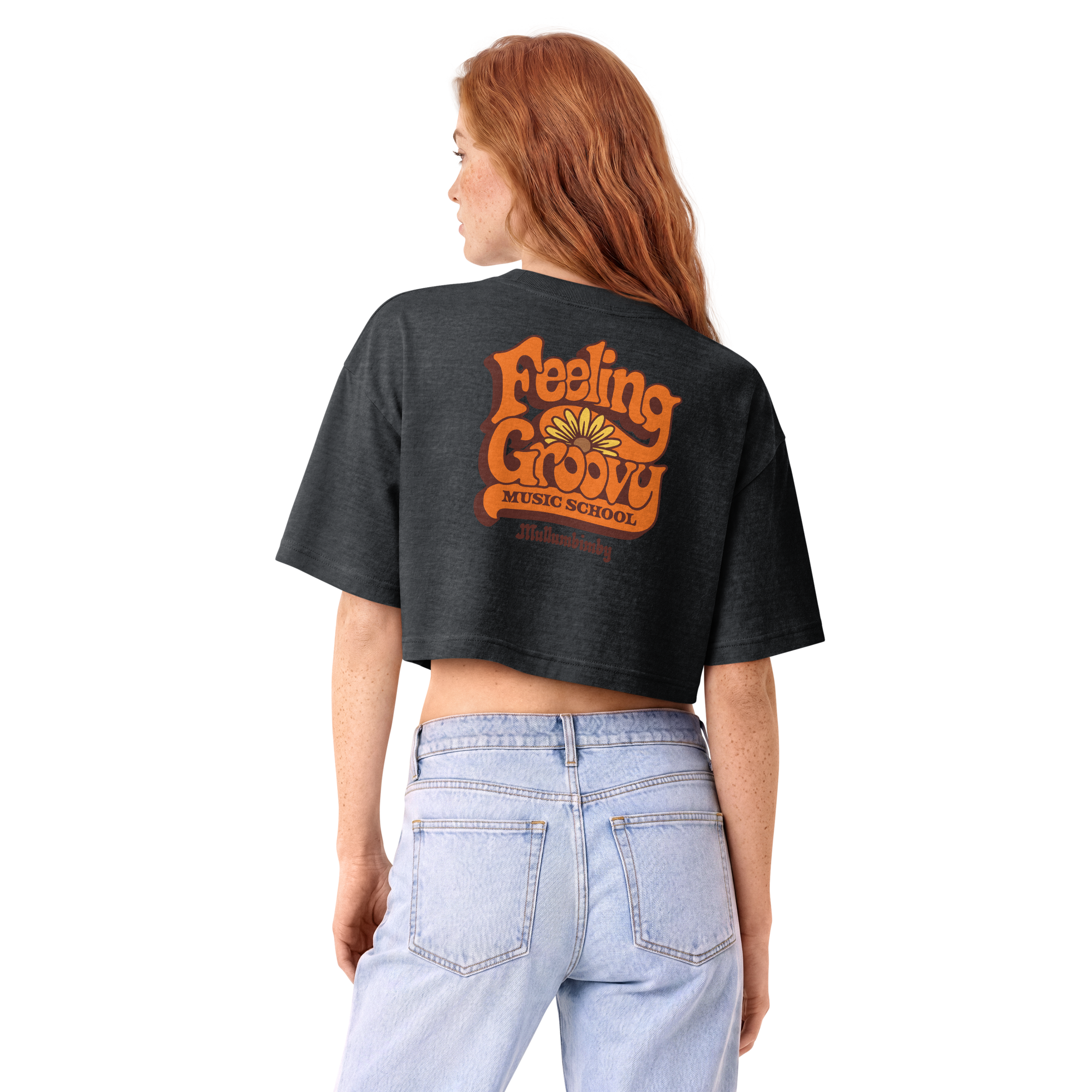 Flower Cropped Tee