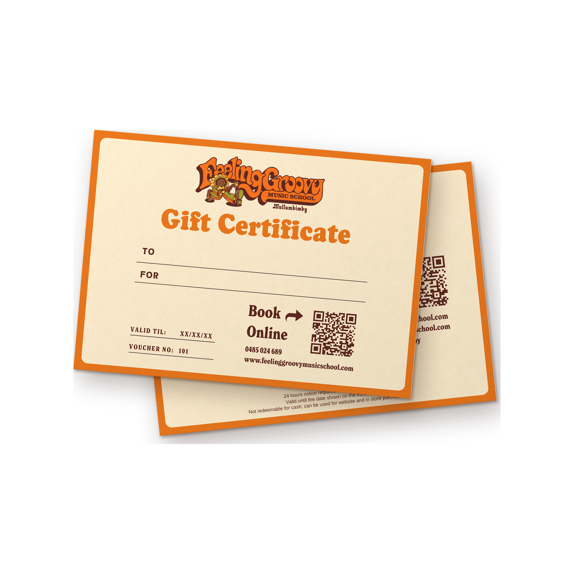Music Lessons - Gift Certificate 🎶
