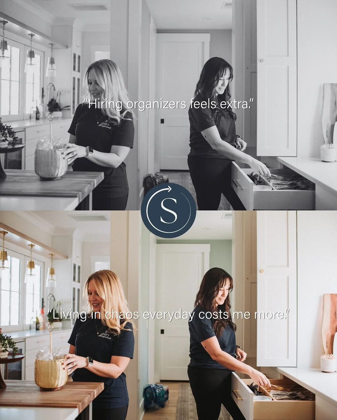 Sometimes your home isn&rsquo;t the only thing that needs a SHIFT, sometimes it&rsquo;s your mindset! 😉

Let&rsquo;s declutter and organize your home together before the holidays. DM us &ldquo;SHIFT&rdquo; to book a free consultation.