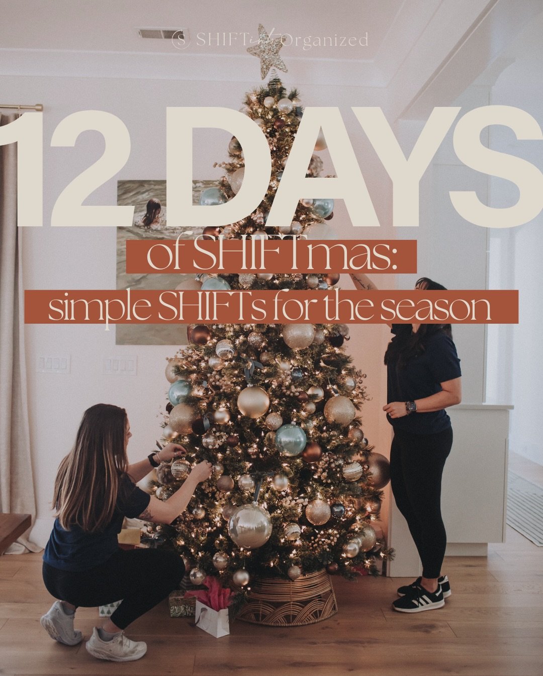 Day 9 of 12 Days of SHIFTmas! 🎄

Life is absolutely crazy this time of year between holiday parties, kids, traveling, hosting, end-of-year deadlines, and trying to maintain our sanity.

So, we&rsquo;re sharing 12 simple, realistic SHIFTs you can do 