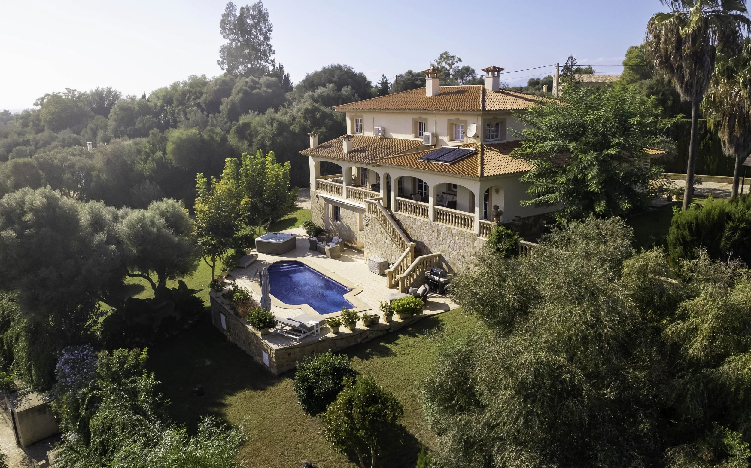 Mediterranean residence in the south