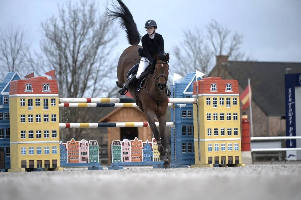 That&rsquo;s Mie Z and Stakklinton both jumping clear in the 140 GP to finish 2nd and 4th respectively in Sentower at the weekend. 🤩🇧🇪
