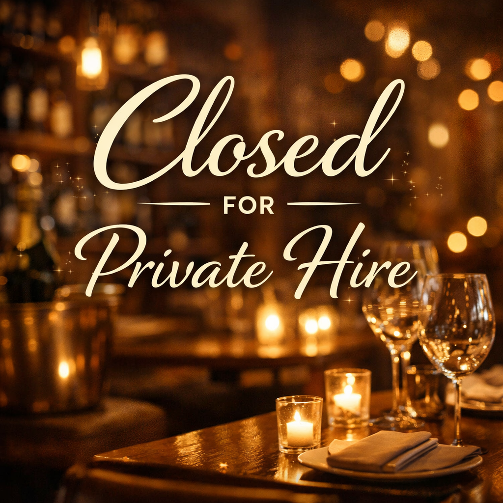 Closed for Private hire