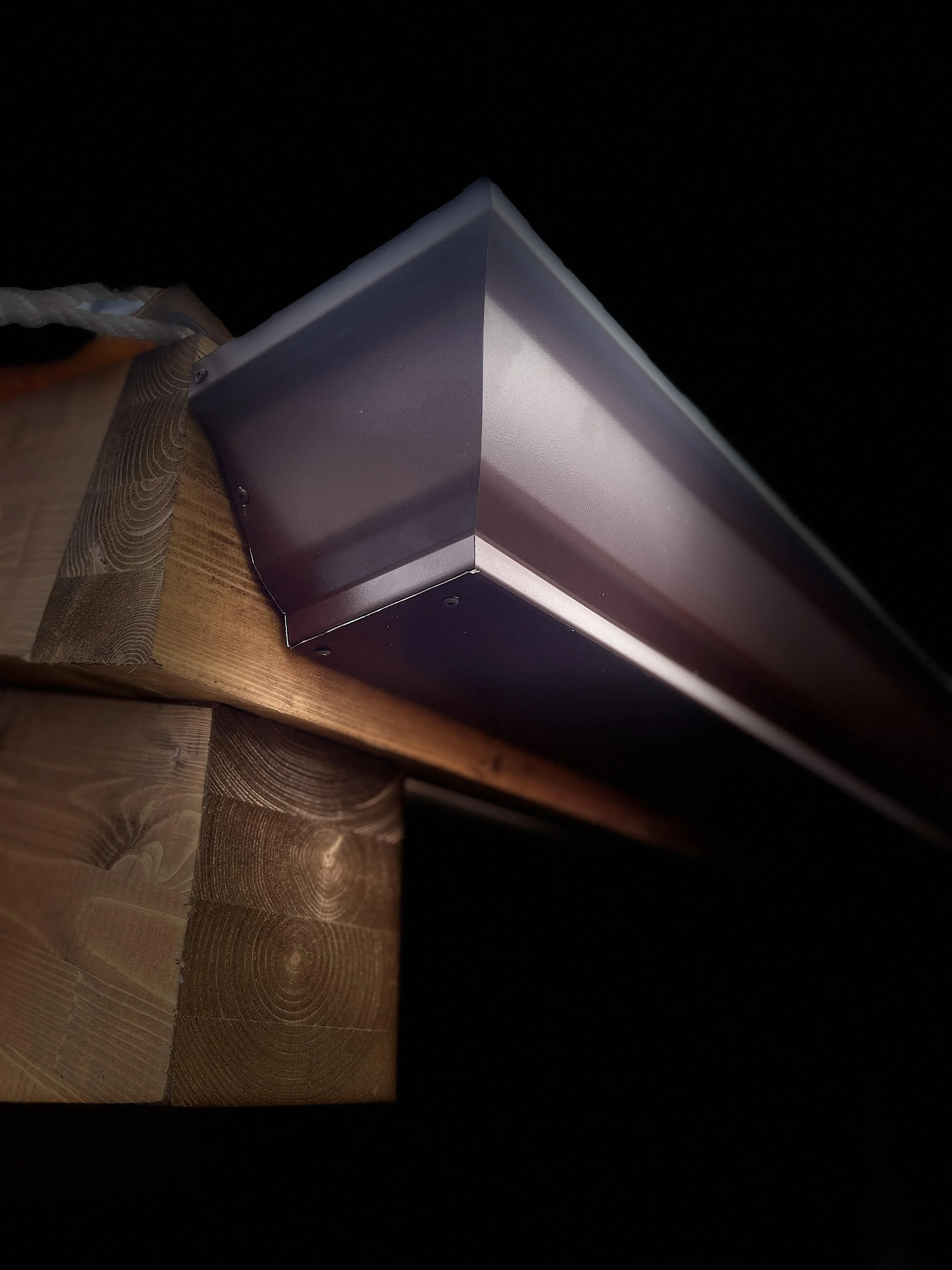 Aluminio Laca Poliamida Marrón