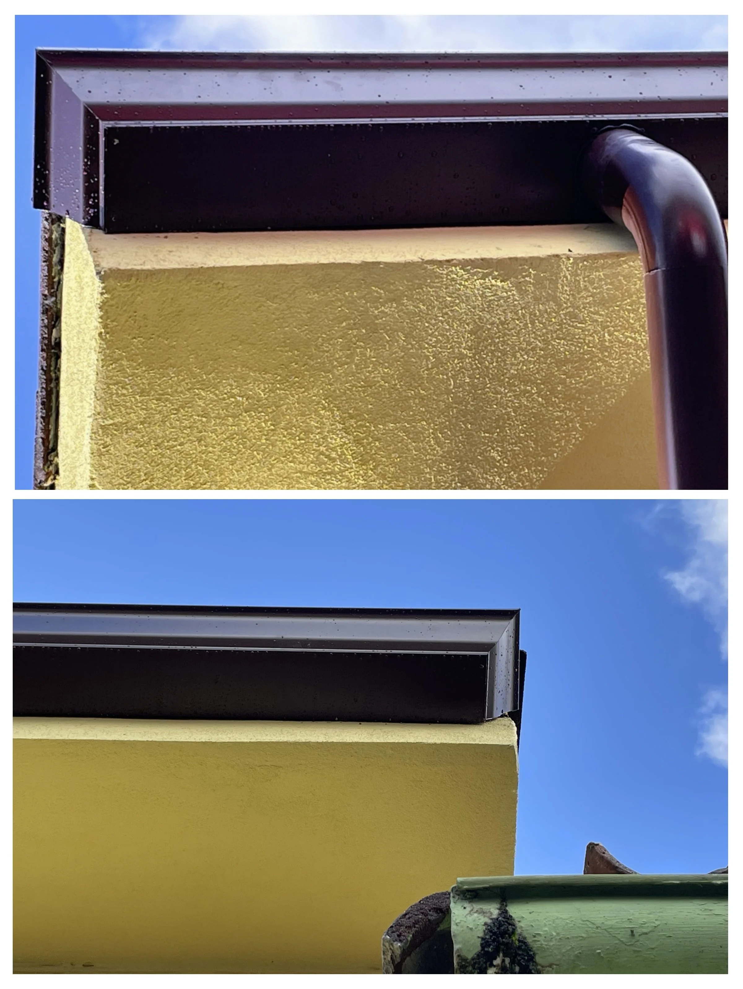 Aluminio Laca Poliamida Marrón