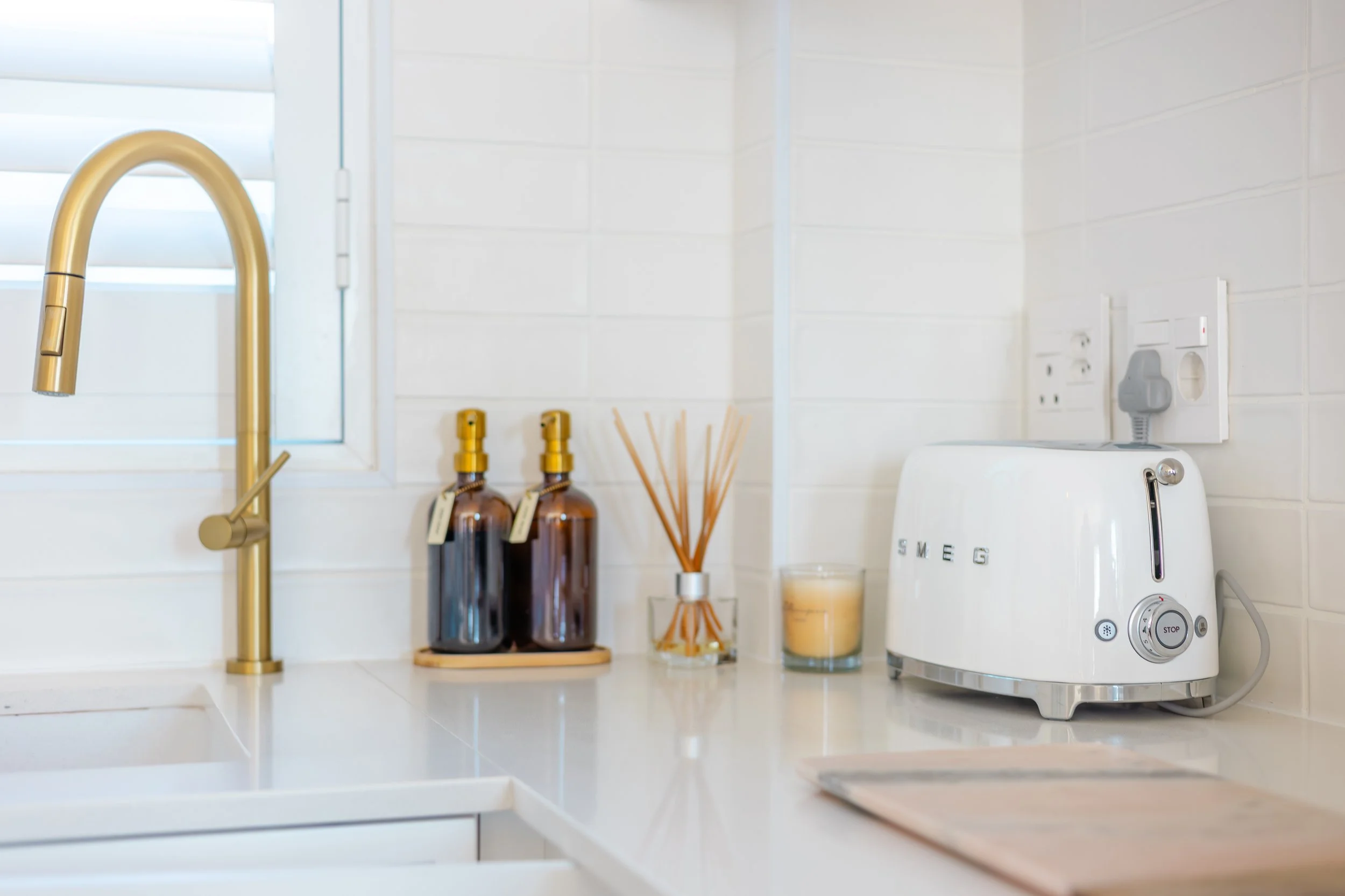 Styled interior details in Cape Town Airbnb to enhance guest experience