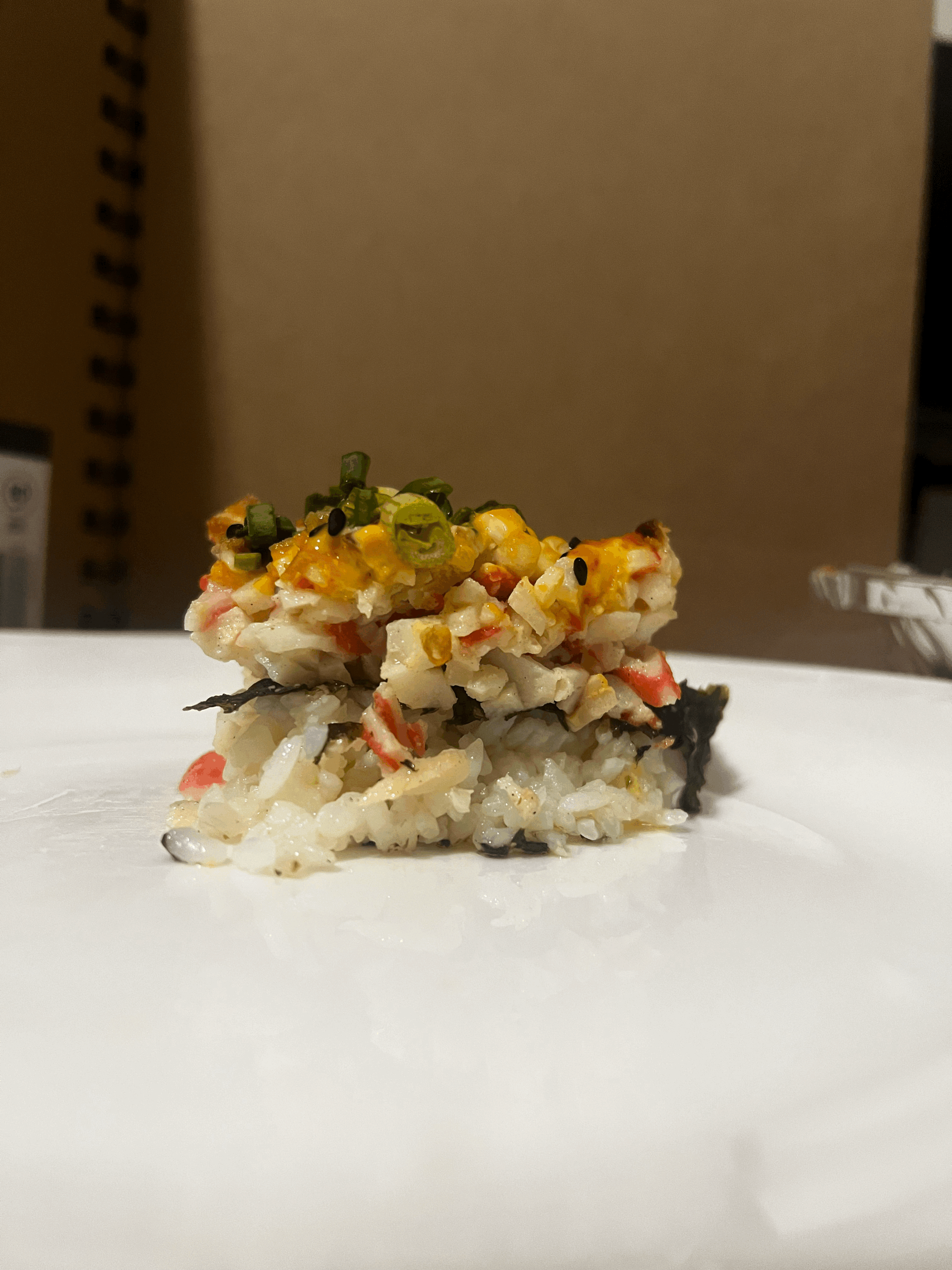 Crabmeat Sushi Bake