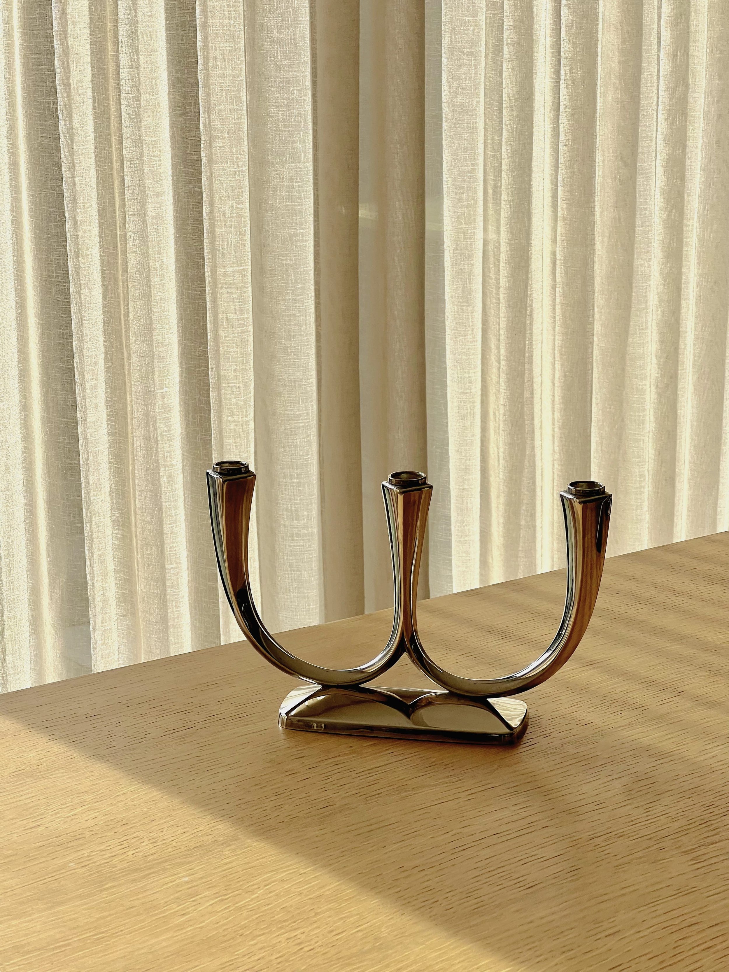 Vintage WMF silver plated candelabra