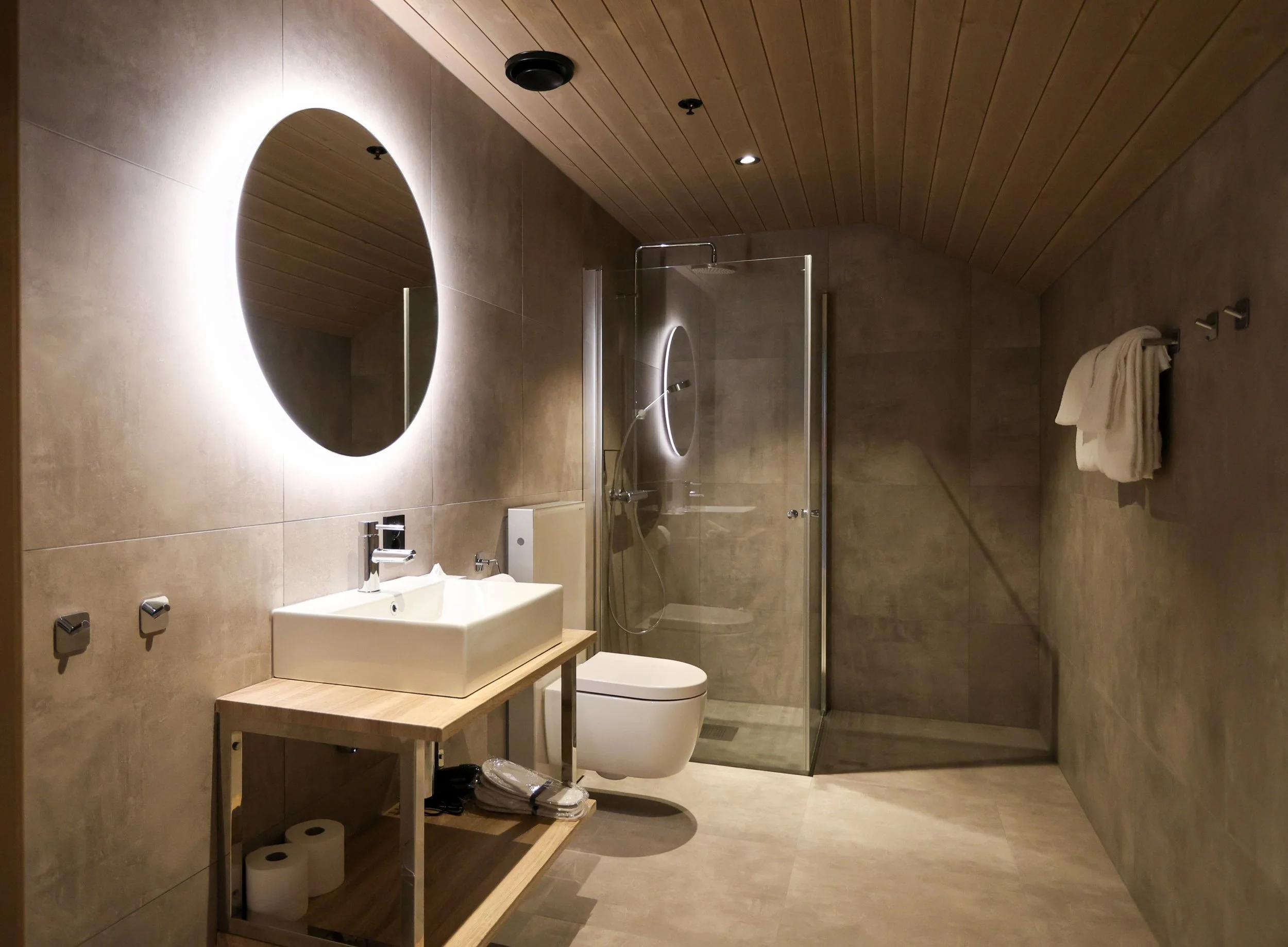 Apartment bathroom