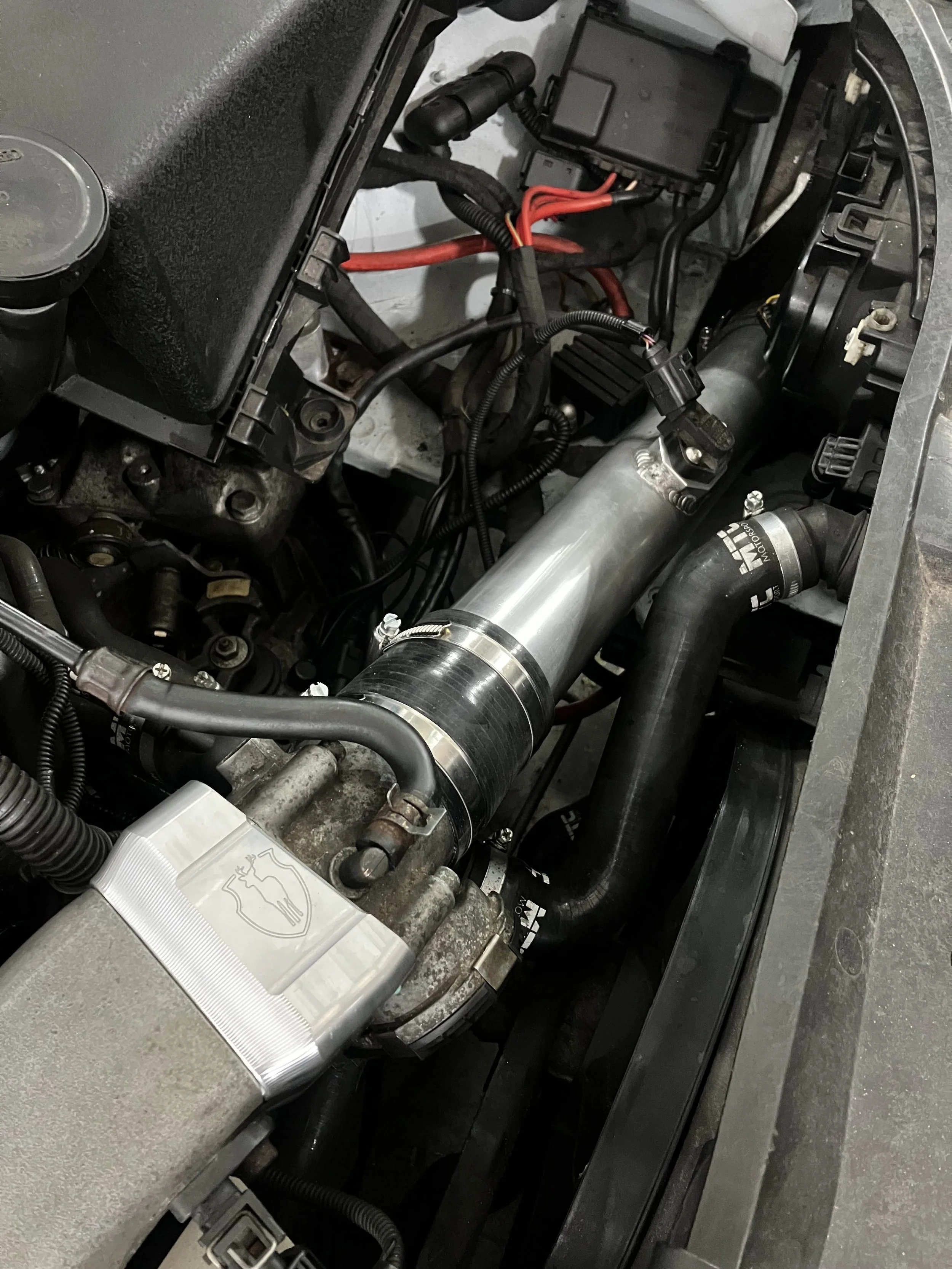 Throttle body angle spacer 1.8T