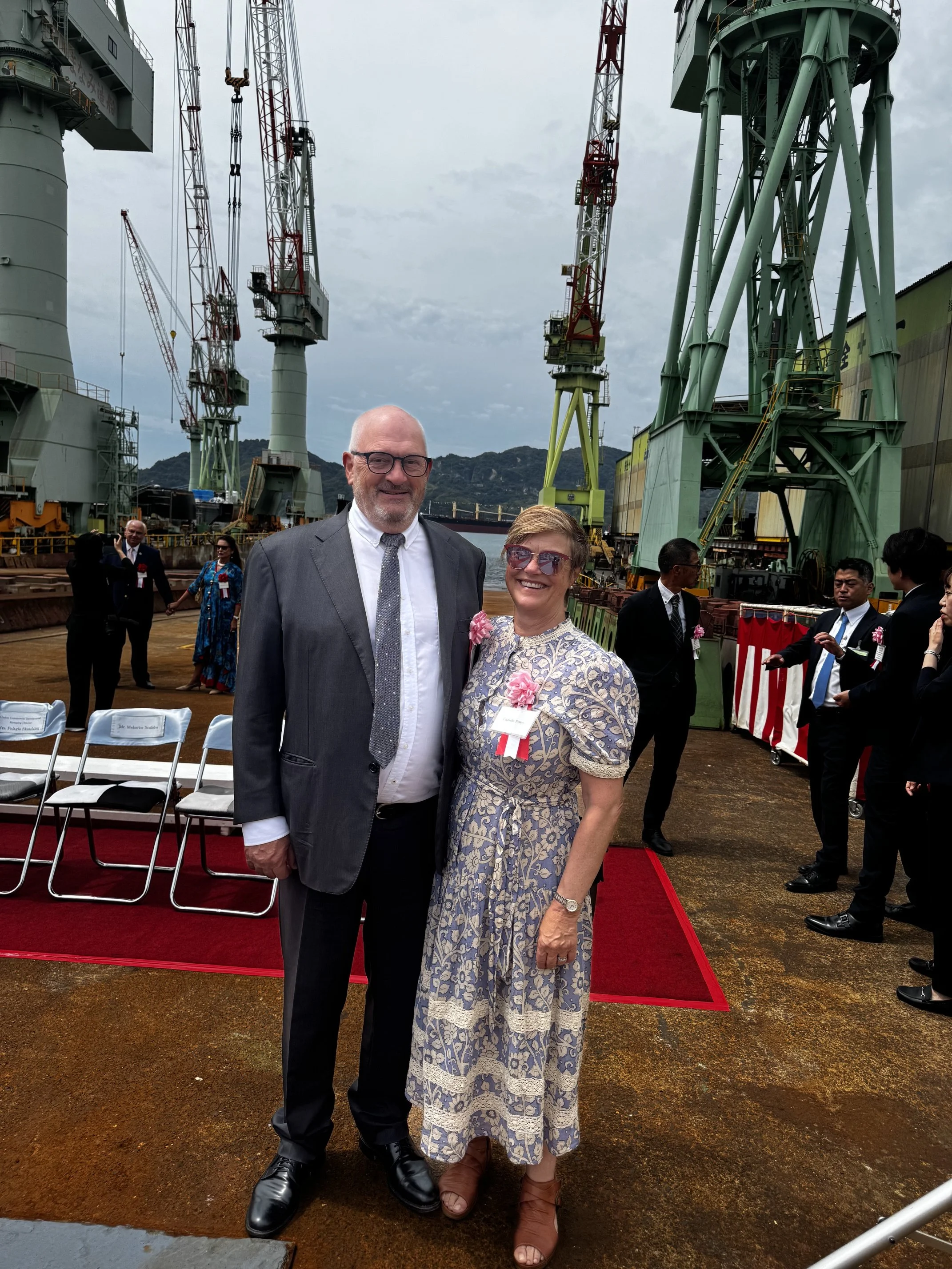 Naming and launching ceremony - Union Sapphire&nbsp;
