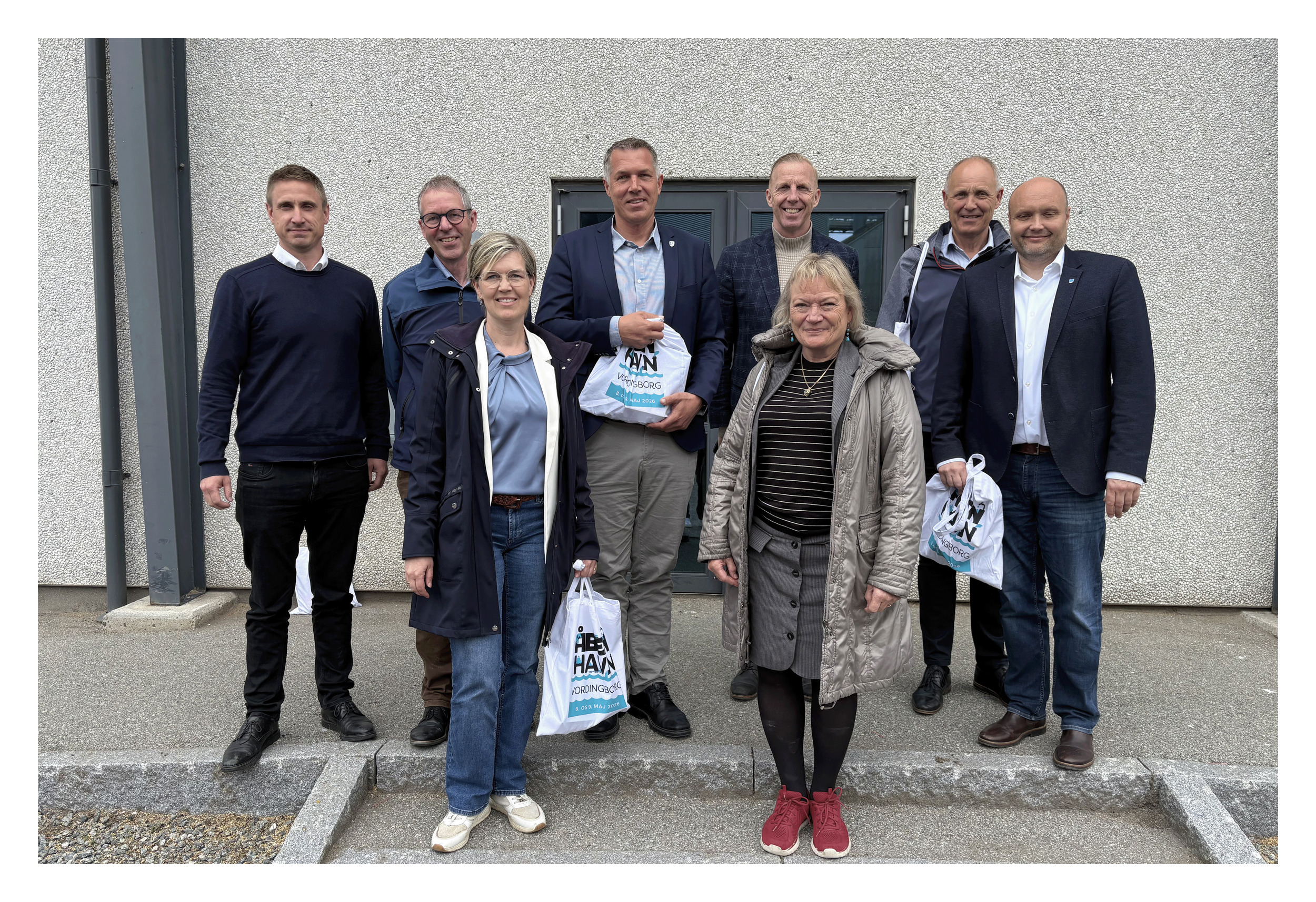 8 borgmestre på besøg