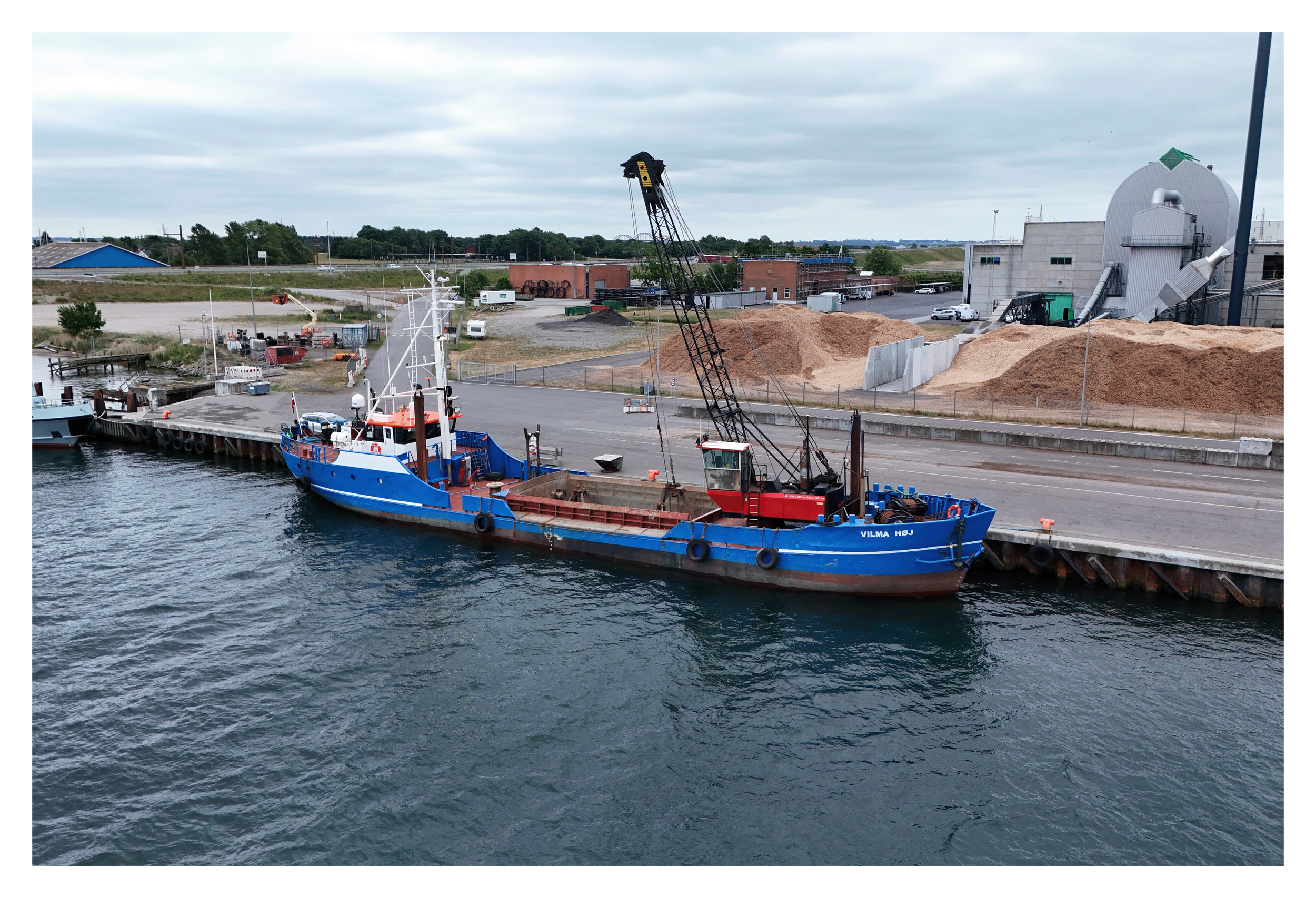 Uddybning i havnen