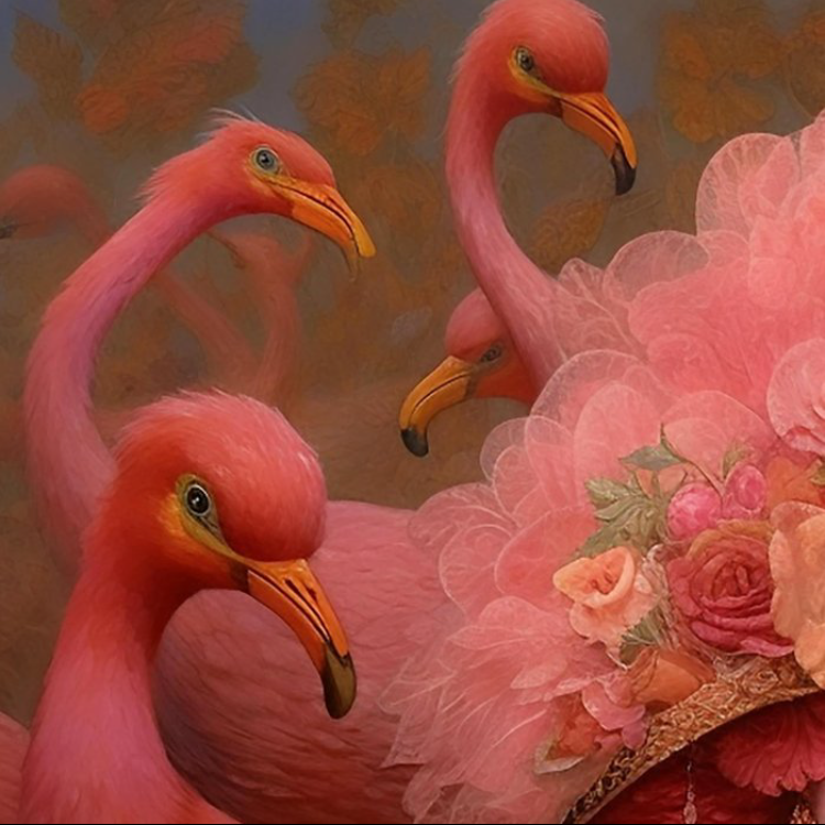 Art World Boutique - Flamingo