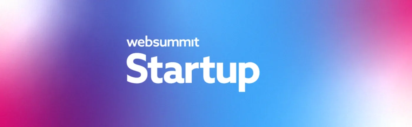 Logo of the Web Summit Startup event, where Farmassist participates as an innovative project in the field of health and treatment monitoring.