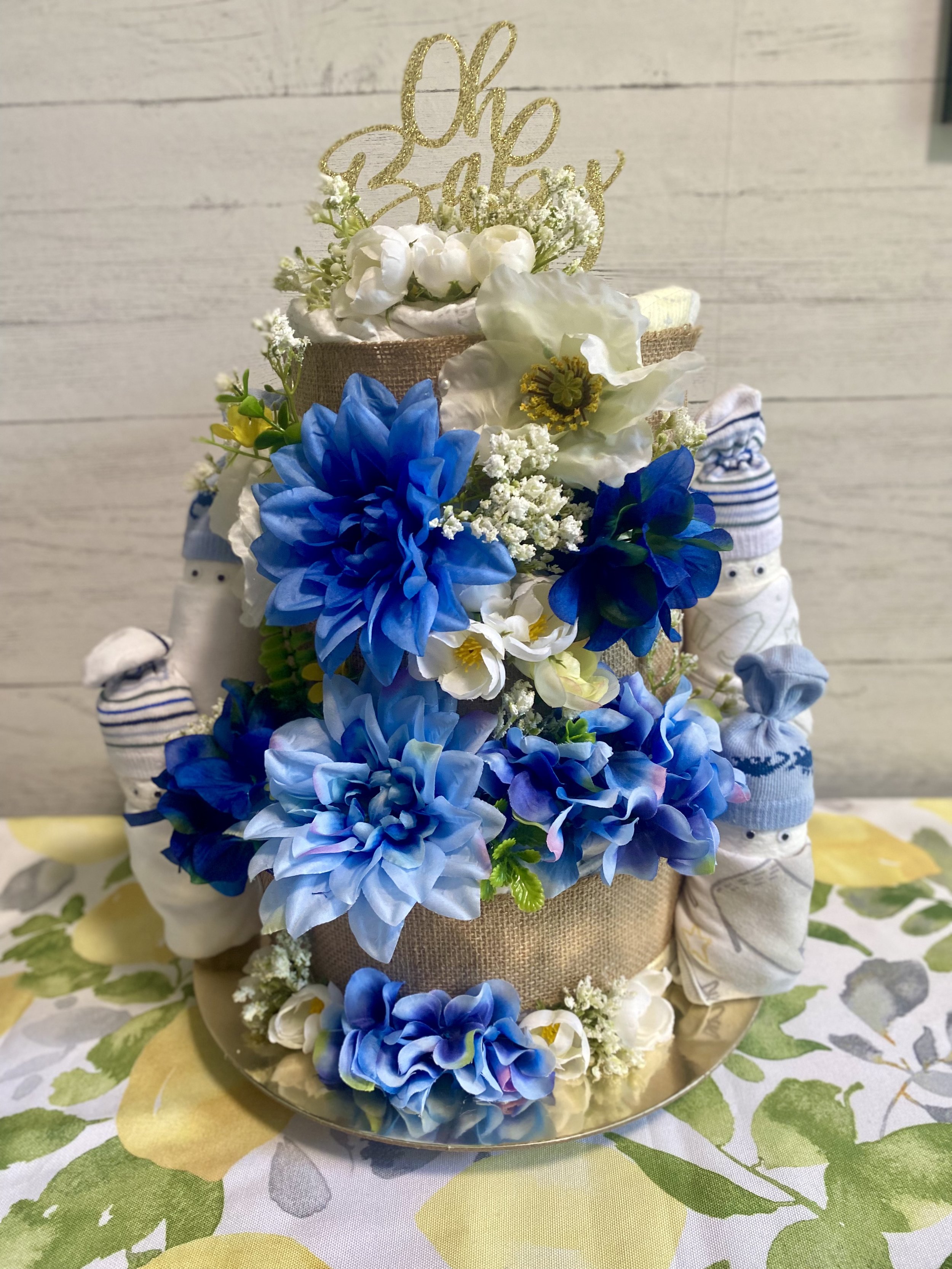 Large Diaper Cake